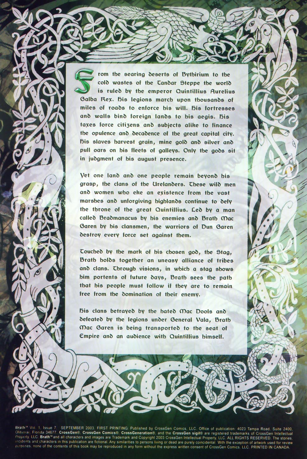 Read online Brath comic -  Issue #7 - 2