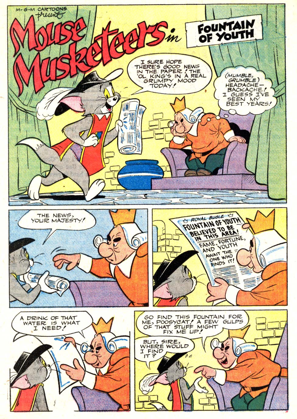 Read online M.G.M's The Mouse Musketeers comic -  Issue #10 - 24