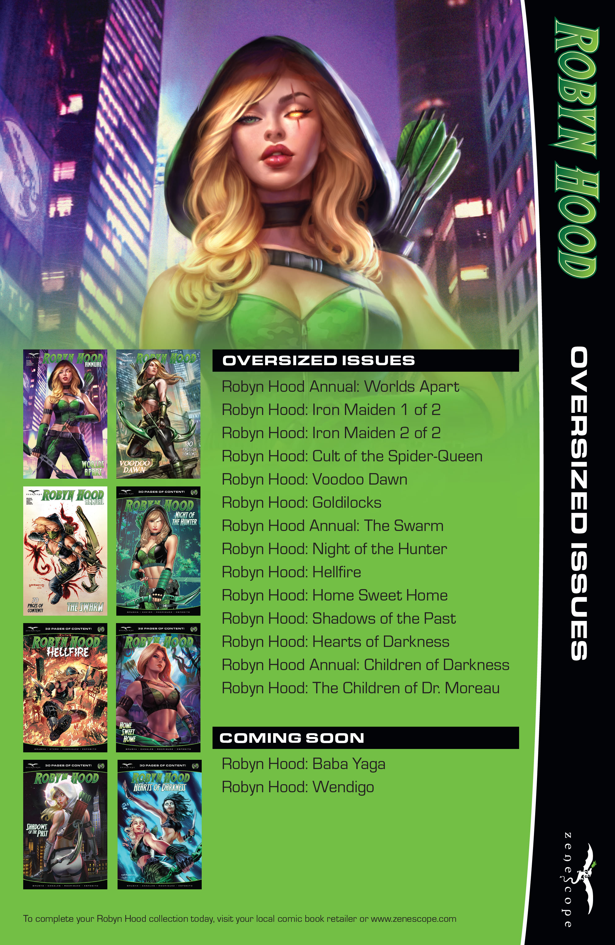 Read online Robyn Hood: Children of Dr. Moreau comic -  Issue # Full - 34