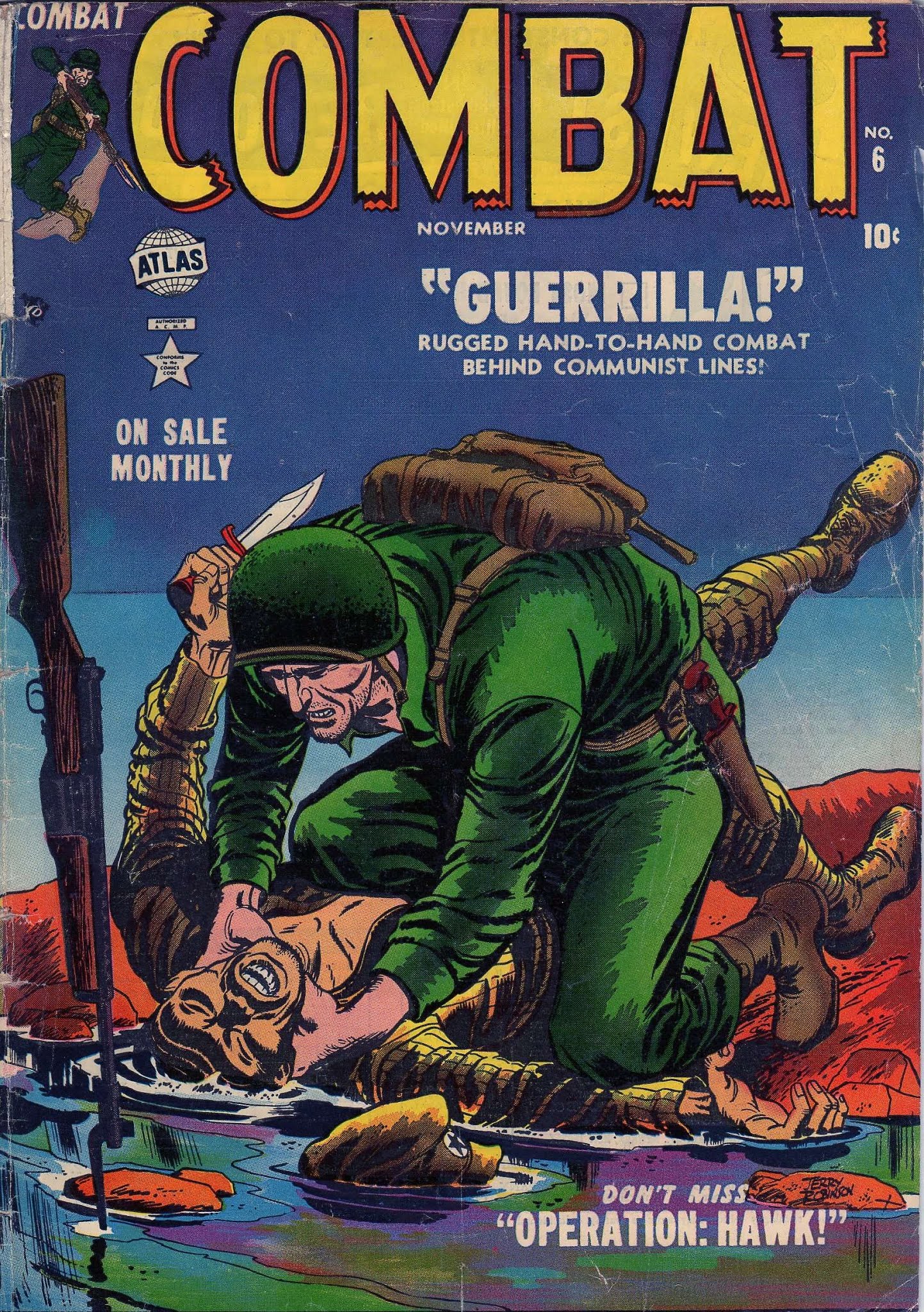 Read online Combat (1952) comic -  Issue #6 - 1