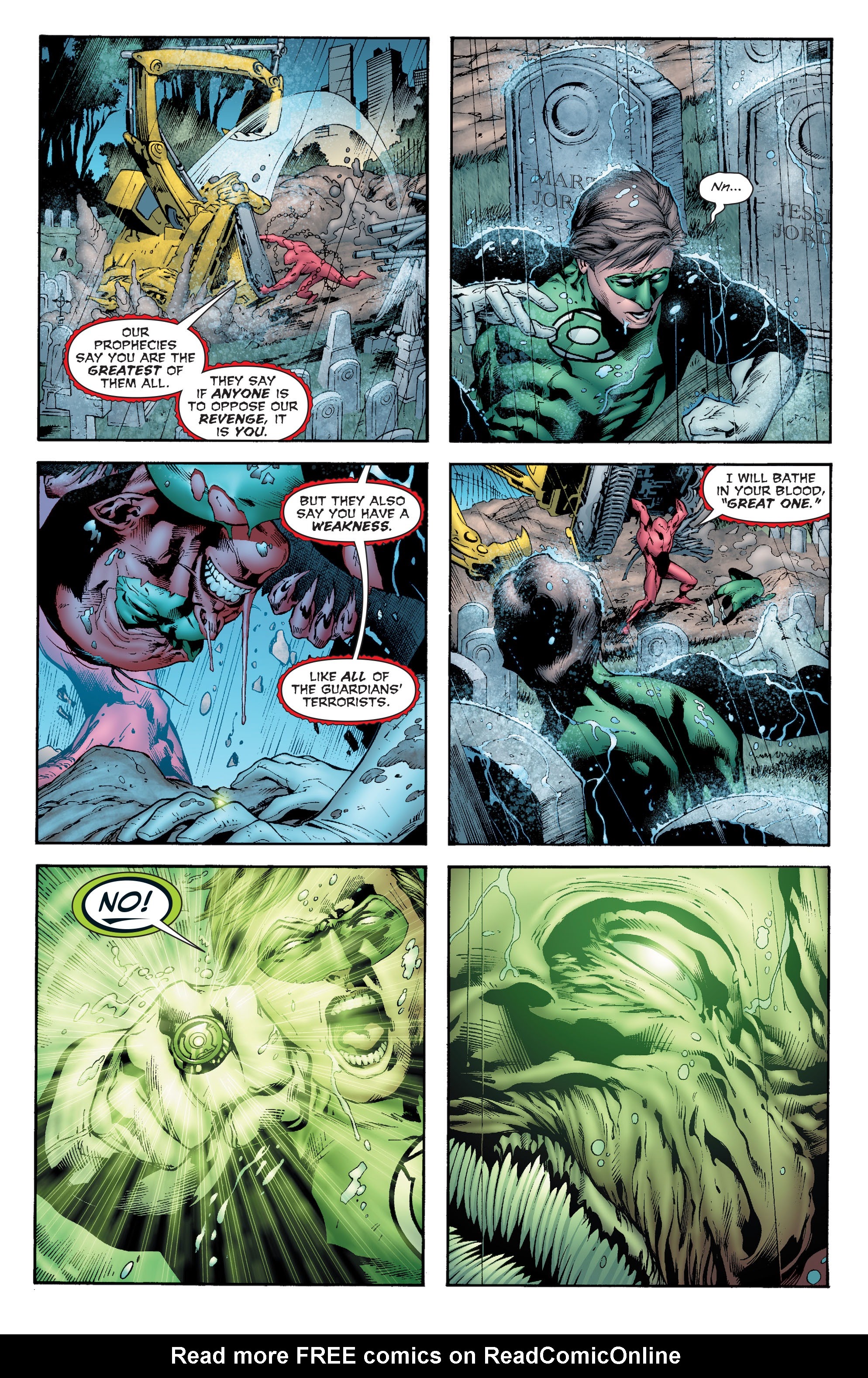 Read online Green Lantern by Geoff Johns comic -  Issue # TPB 4 (Part 2) - 96