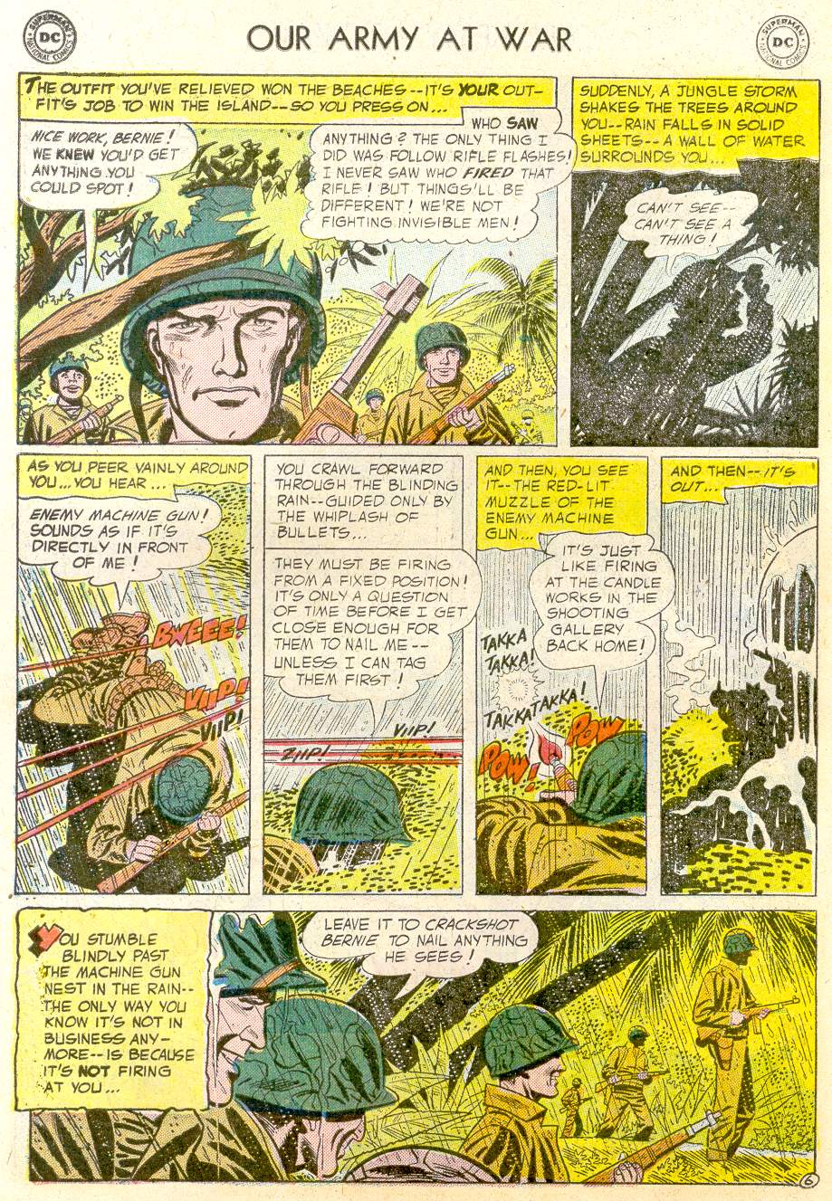 Read online Our Army at War (1952) comic -  Issue #41 - 9