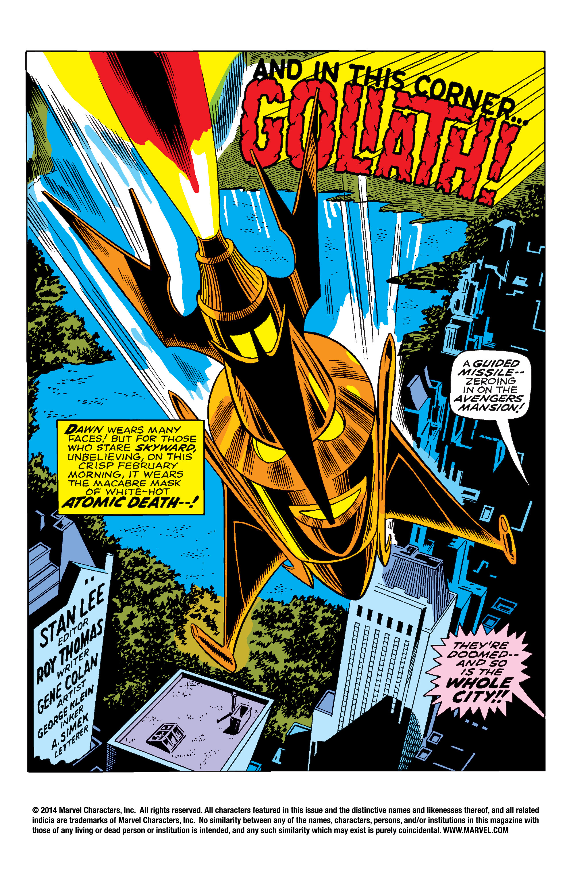 Read online Marvel Masterworks: The Avengers comic -  Issue # TPB 7 (Part 1) - 88