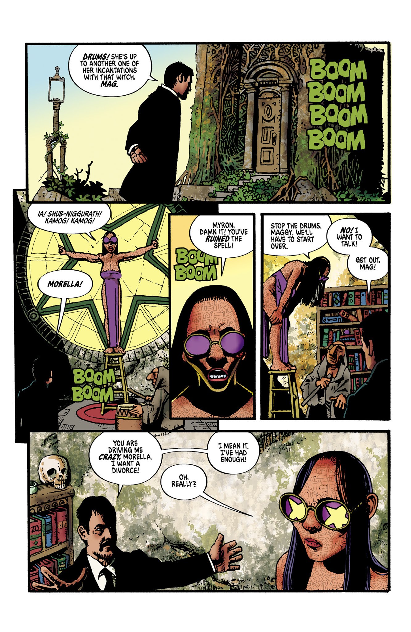 Read online Edgar Allan Poe's Morella and the Murders in the Rue Morgue comic -  Issue # Full - 4