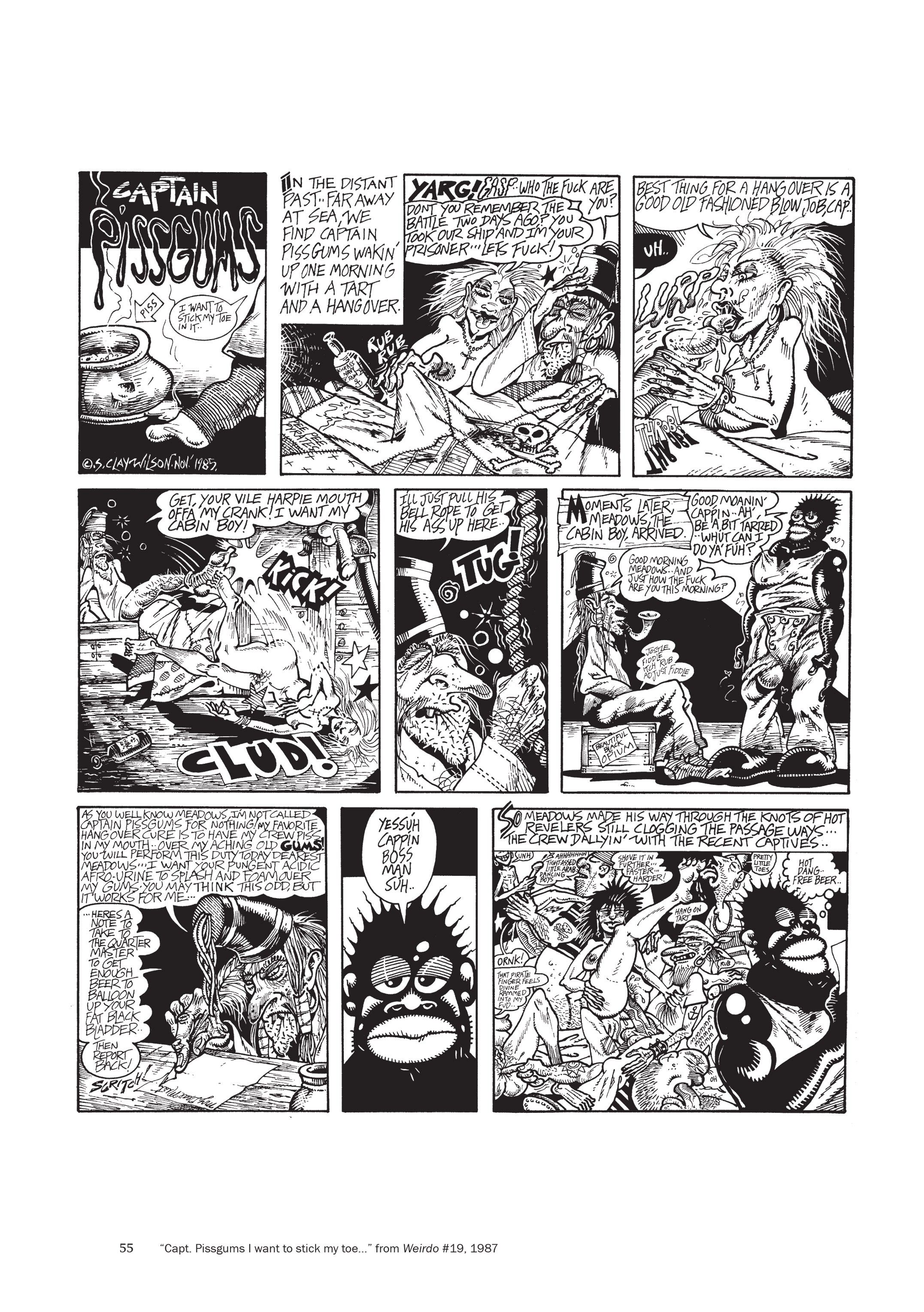 Read online The Mythology of S. Clay Wilson comic -  Issue # Belgian Lace from Hell (Part 1) - 57