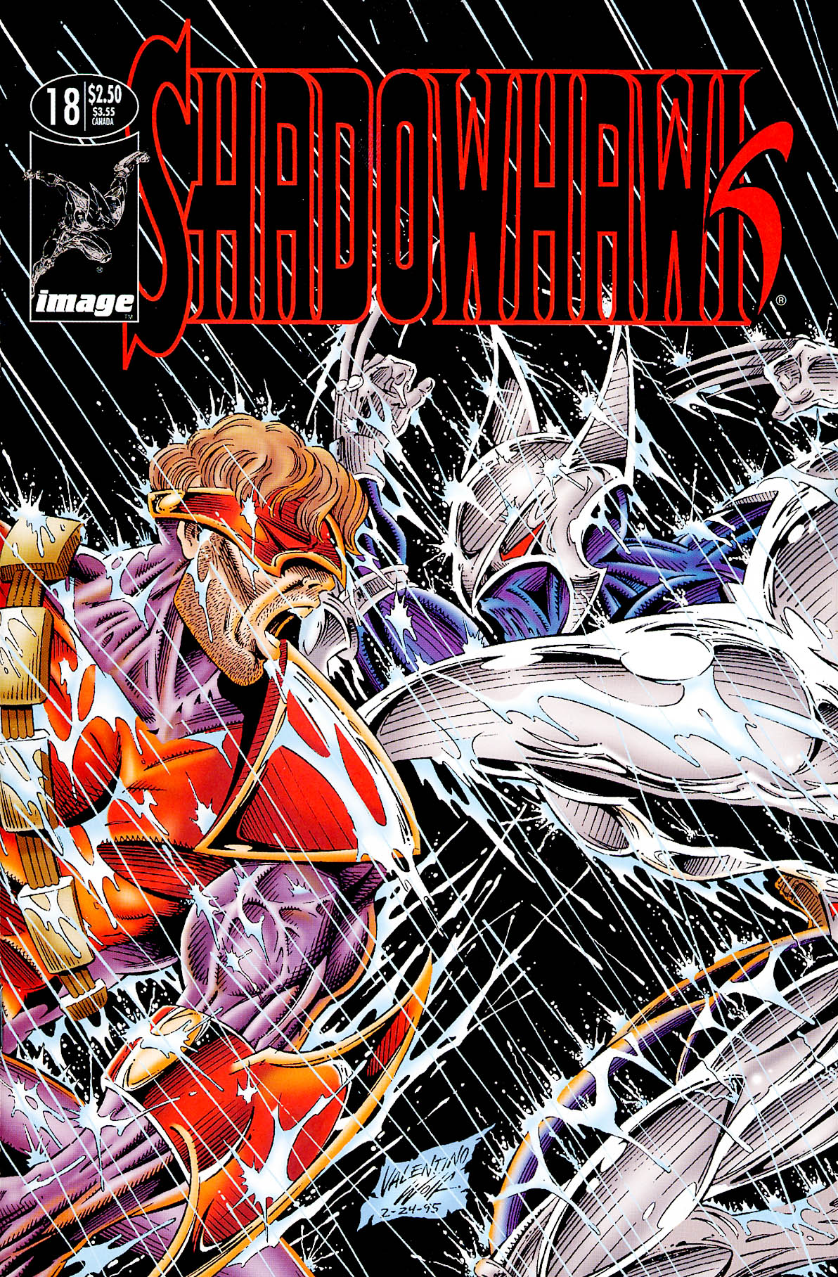 Read online ShadowHawk comic -  Issue #18 - 1
