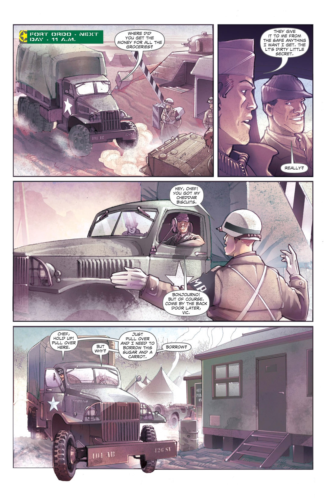 Read online Dust Wars comic -  Issue #1 - 18
