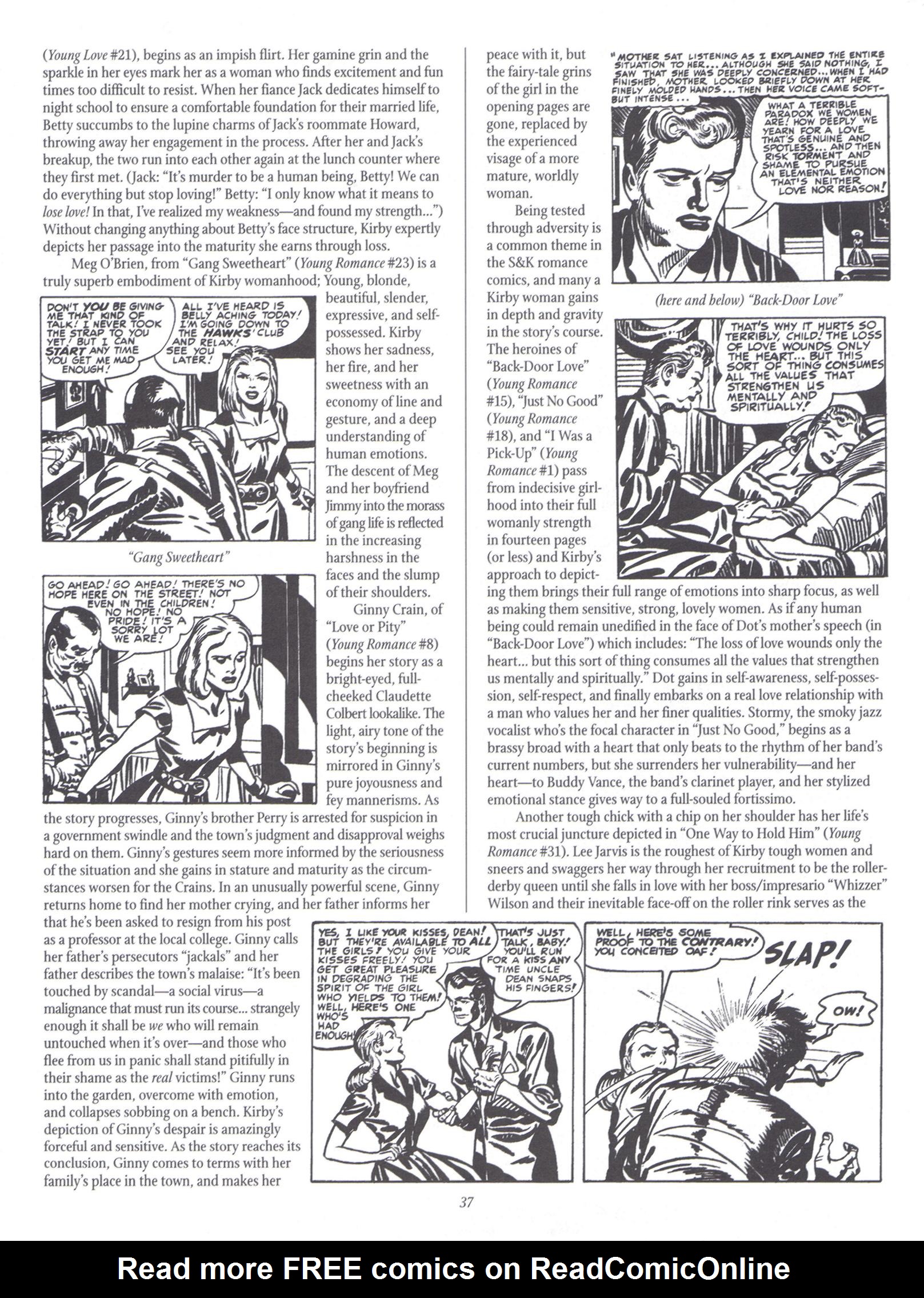 Read online The Jack Kirby Collector comic -  Issue #20 - 35