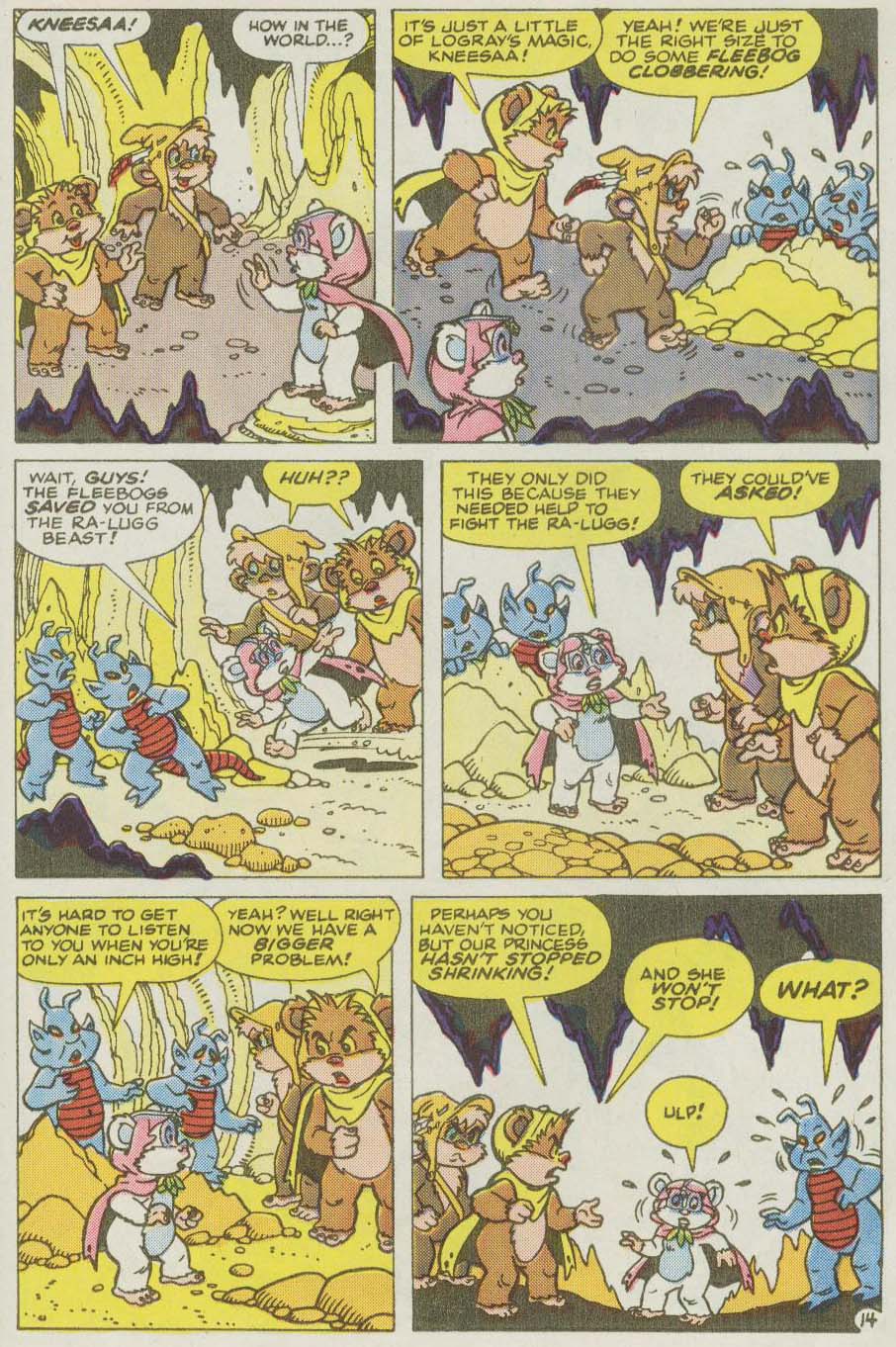 Read online Ewoks (1987) comic -  Issue #11 - 15