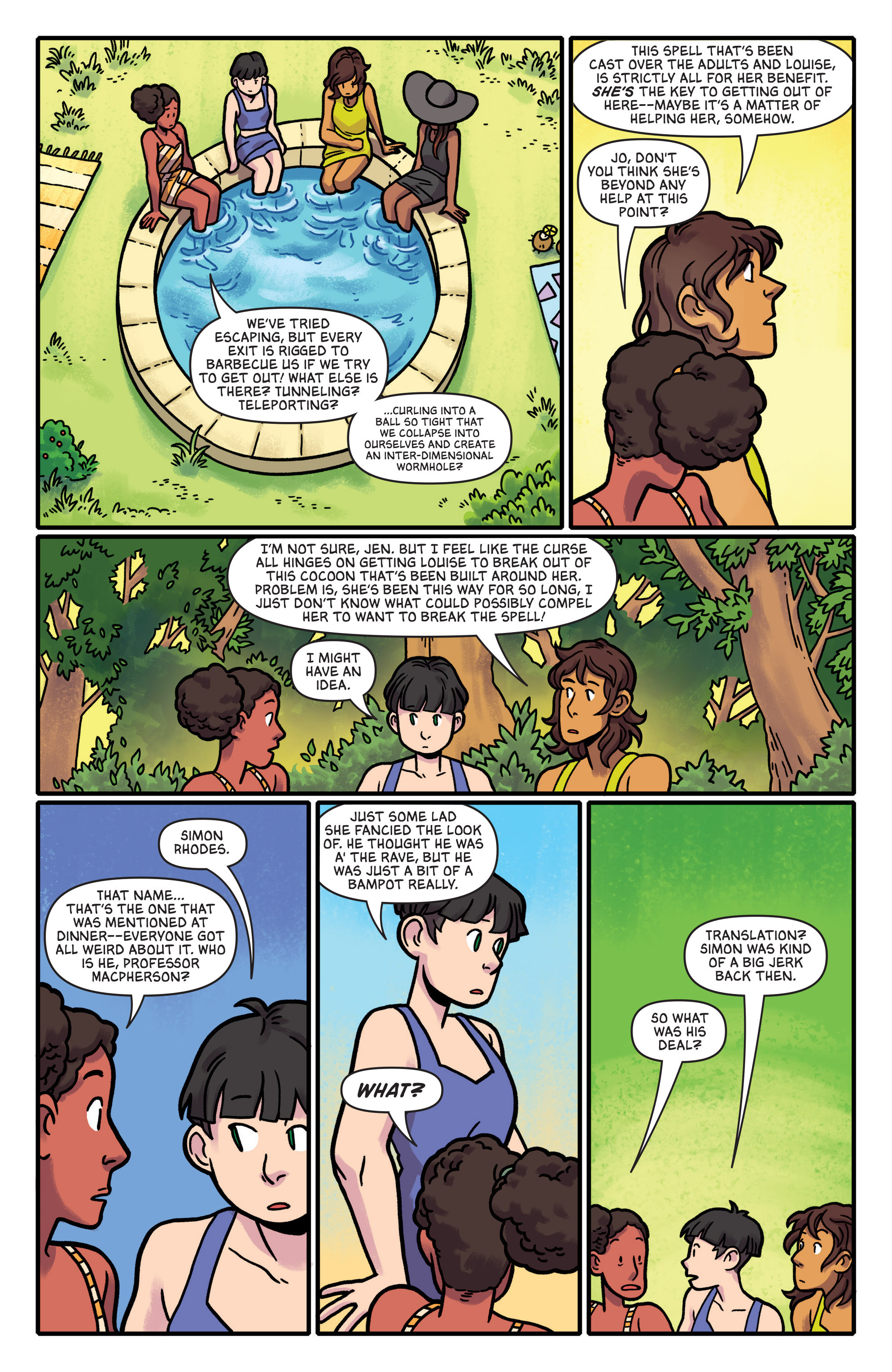 Read online Lumberjanes/Gotham Academy comic -  Issue #4 - 8