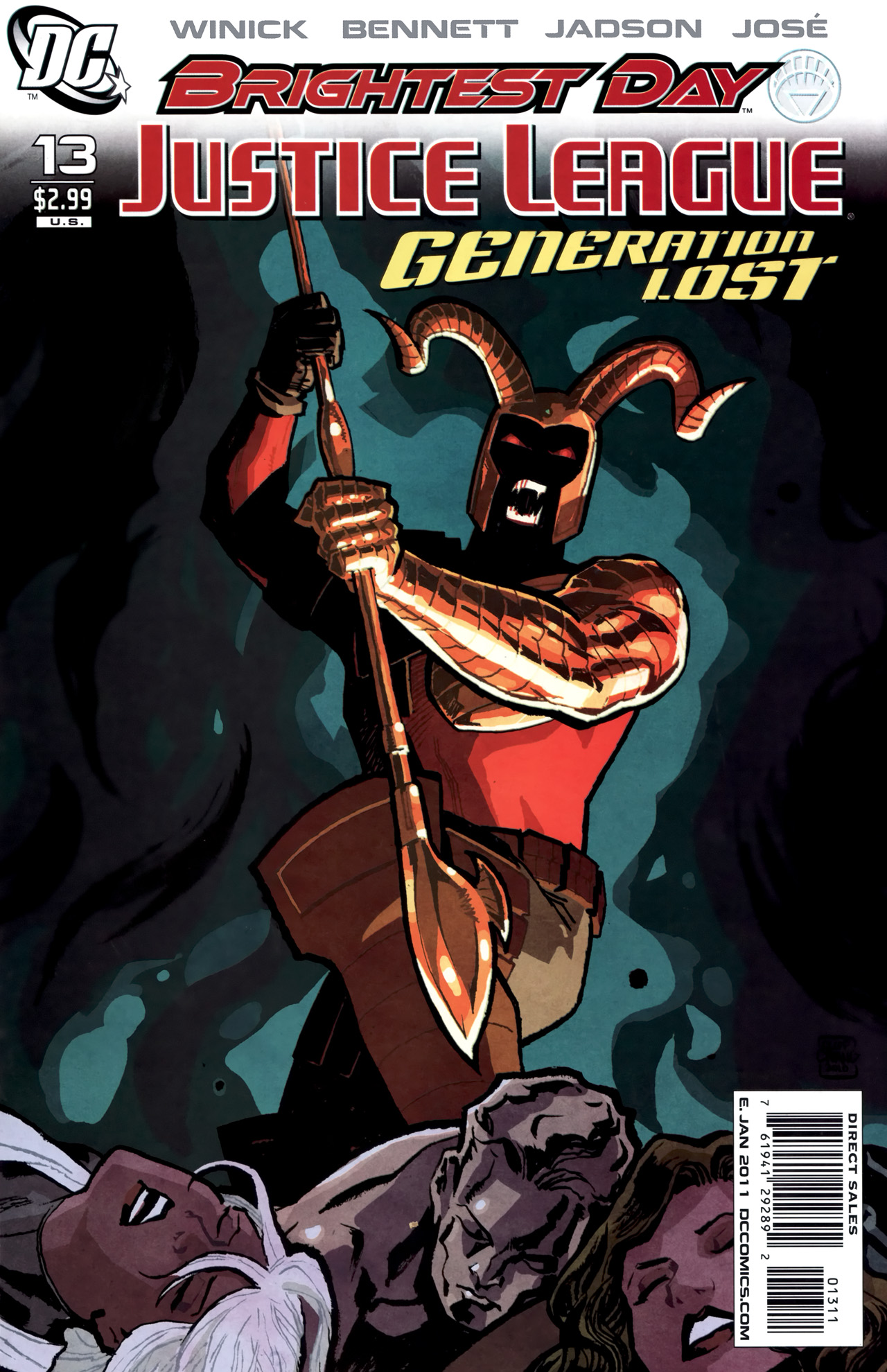 Read online Justice League: Generation Lost comic -  Issue #13 - 1