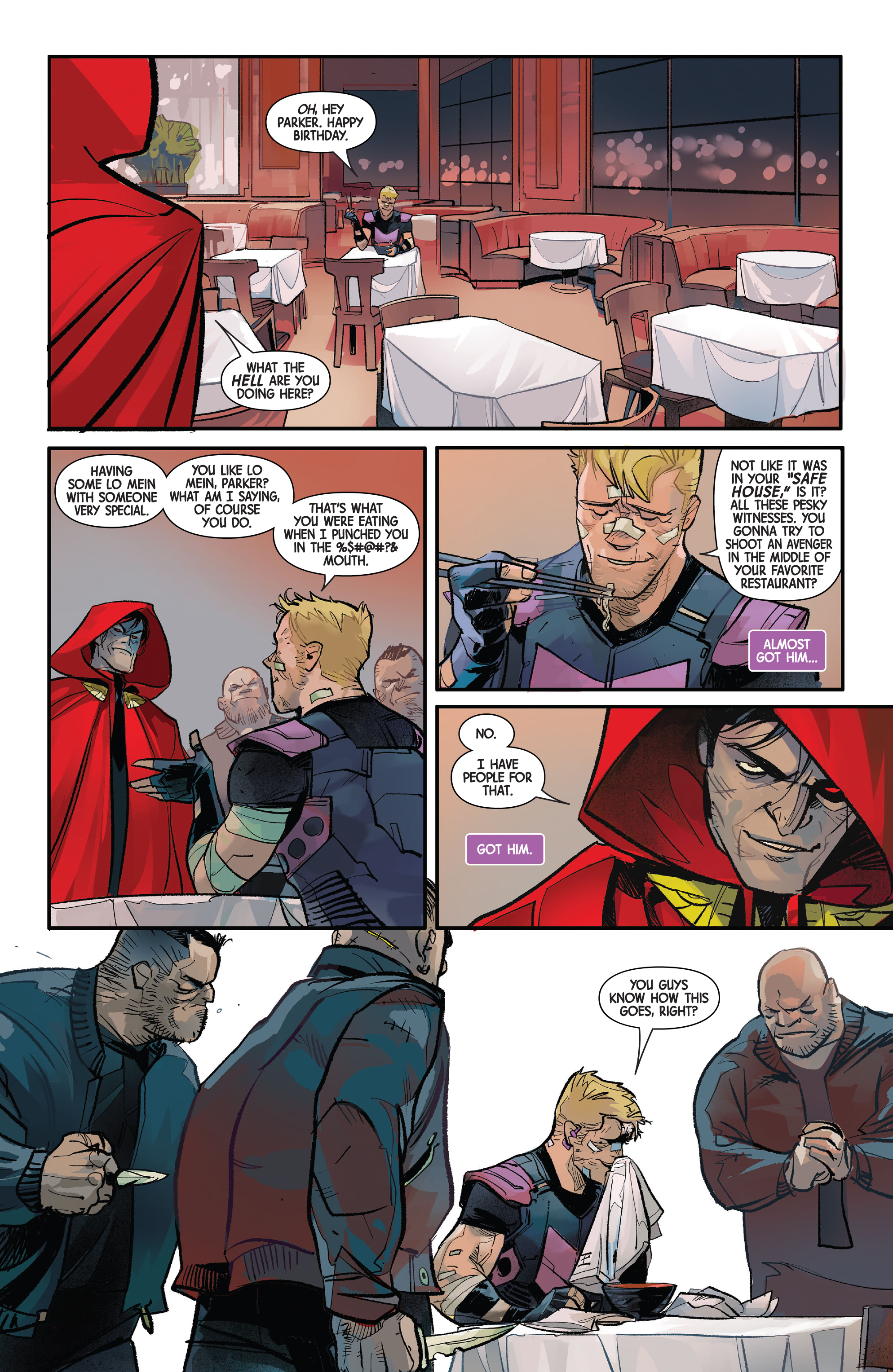 Read online Hawkeye: Freefall comic -  Issue #5 - 13