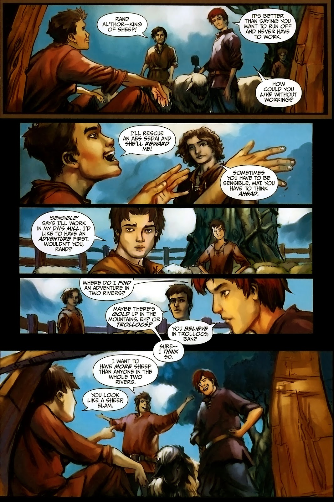 Robert Jordan's Wheel of Time: The Eye of the World issue 0 - Page 8