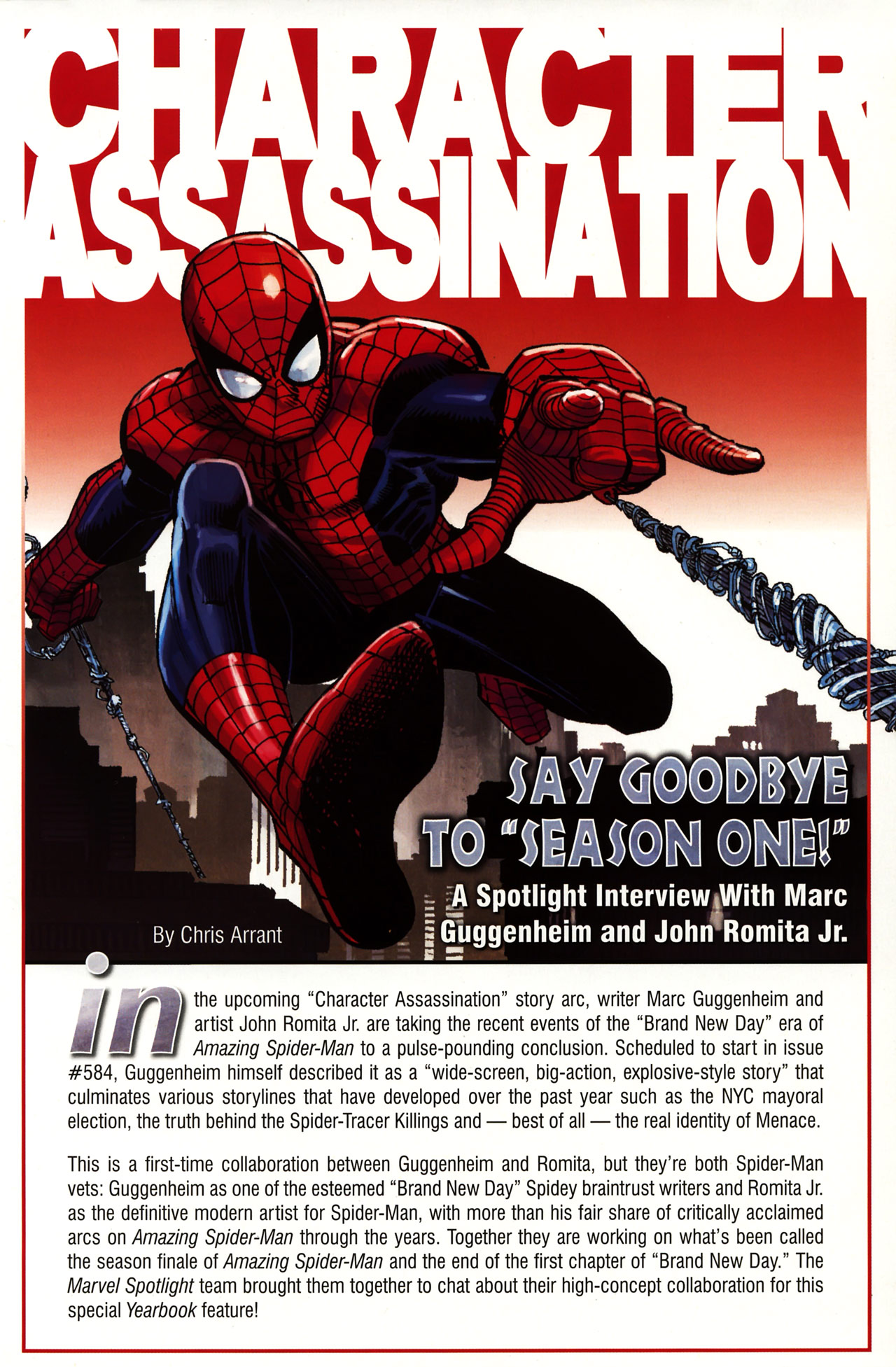 Read online Spider-Man: Brand New Day Yearbook comic -  Issue # Full - 61