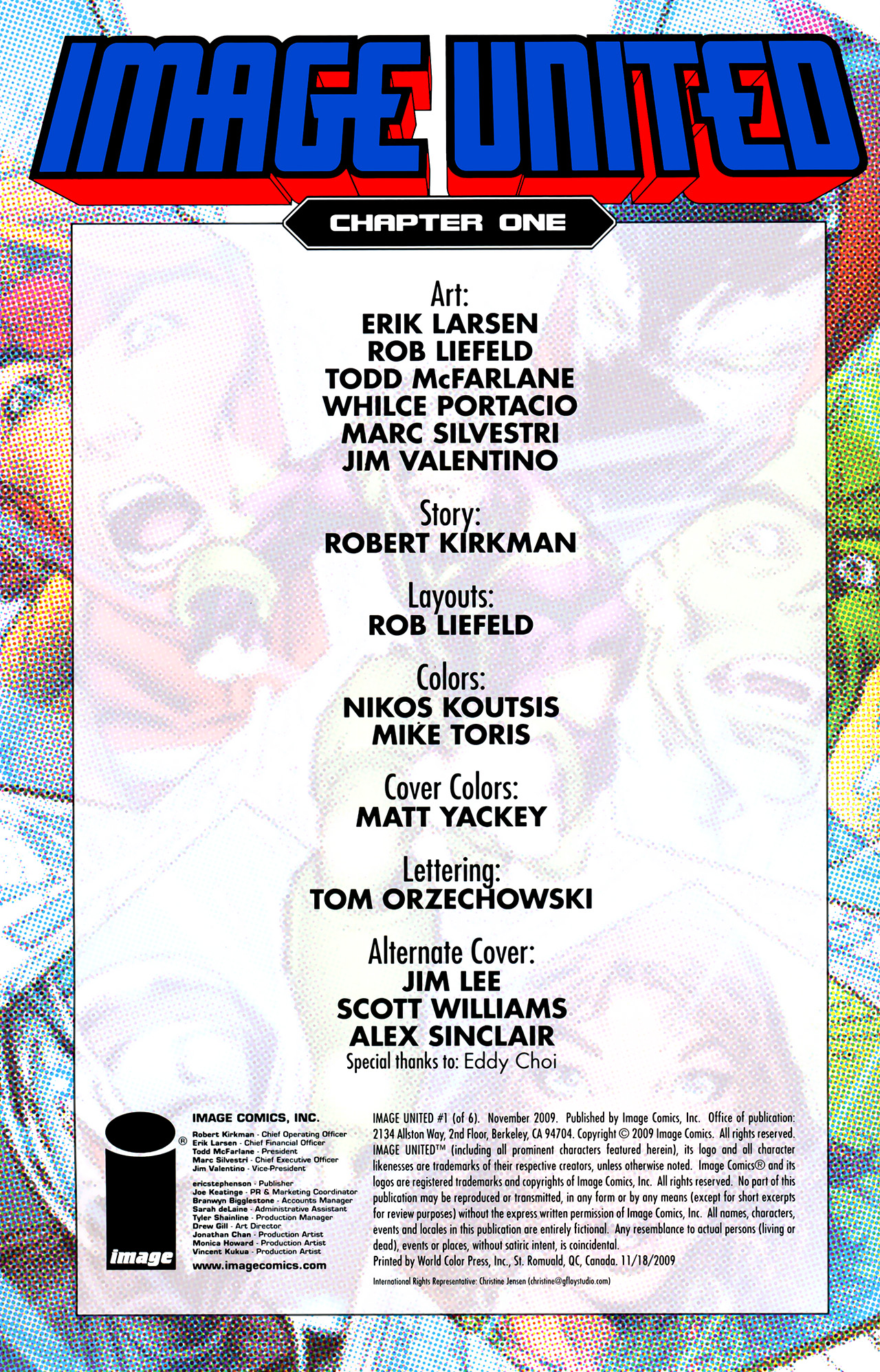 Read online Image United comic -  Issue #1 - 2
