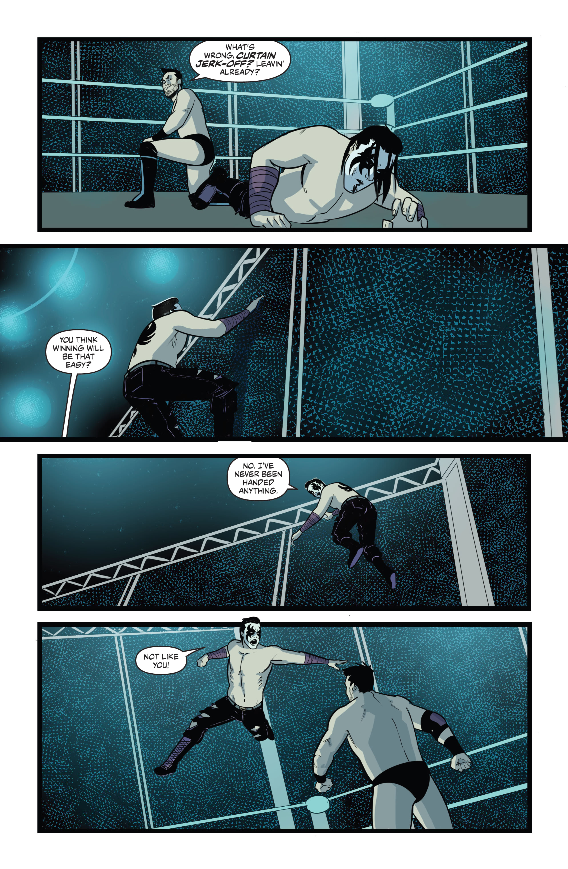 Read online Over the Ropes comic -  Issue # _TPB - 107
