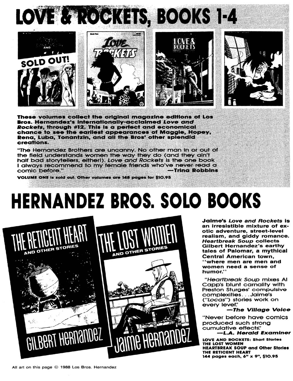 Read online Love and Rockets (1982) comic -  Issue #26 - 15