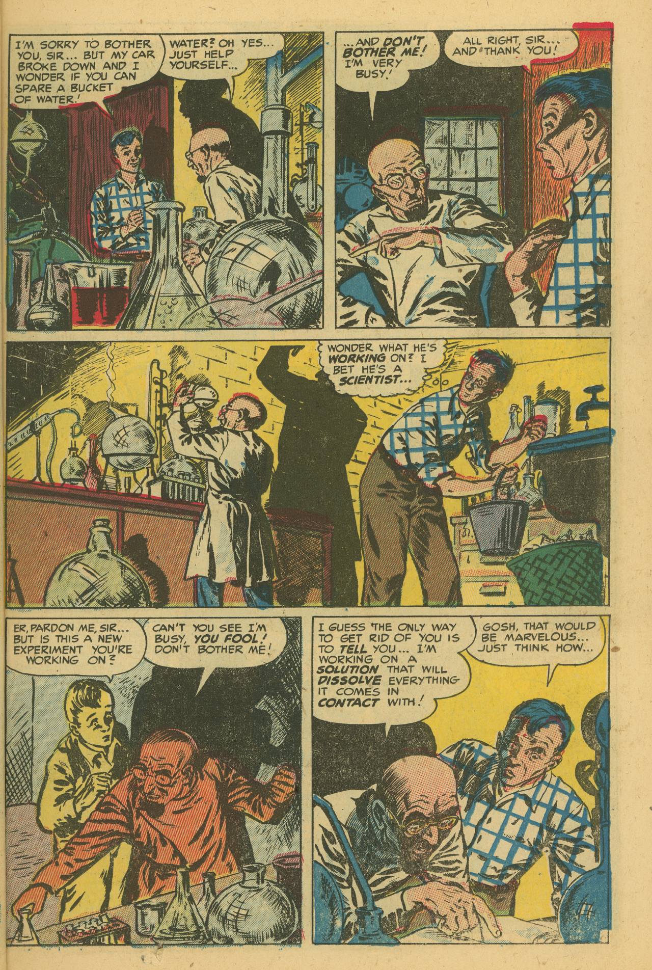 Read online Weird Mysteries (1952) comic -  Issue #5 - 11