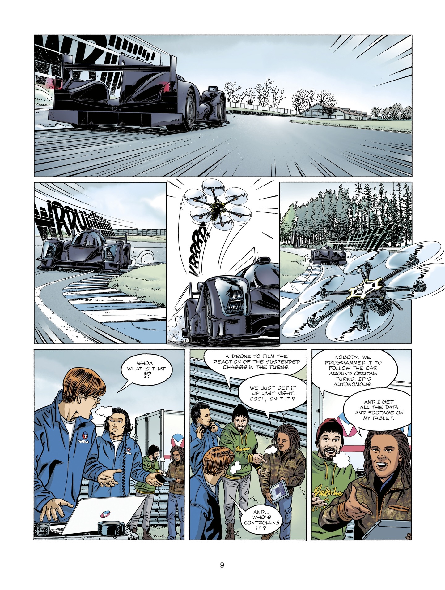 Read online Michel Vaillant comic -  Issue #6 - 9