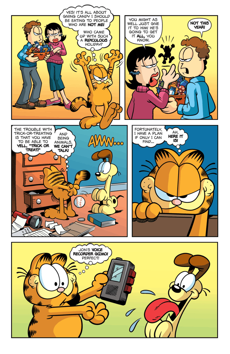Read online Garfield comic -  Issue #6 - 17