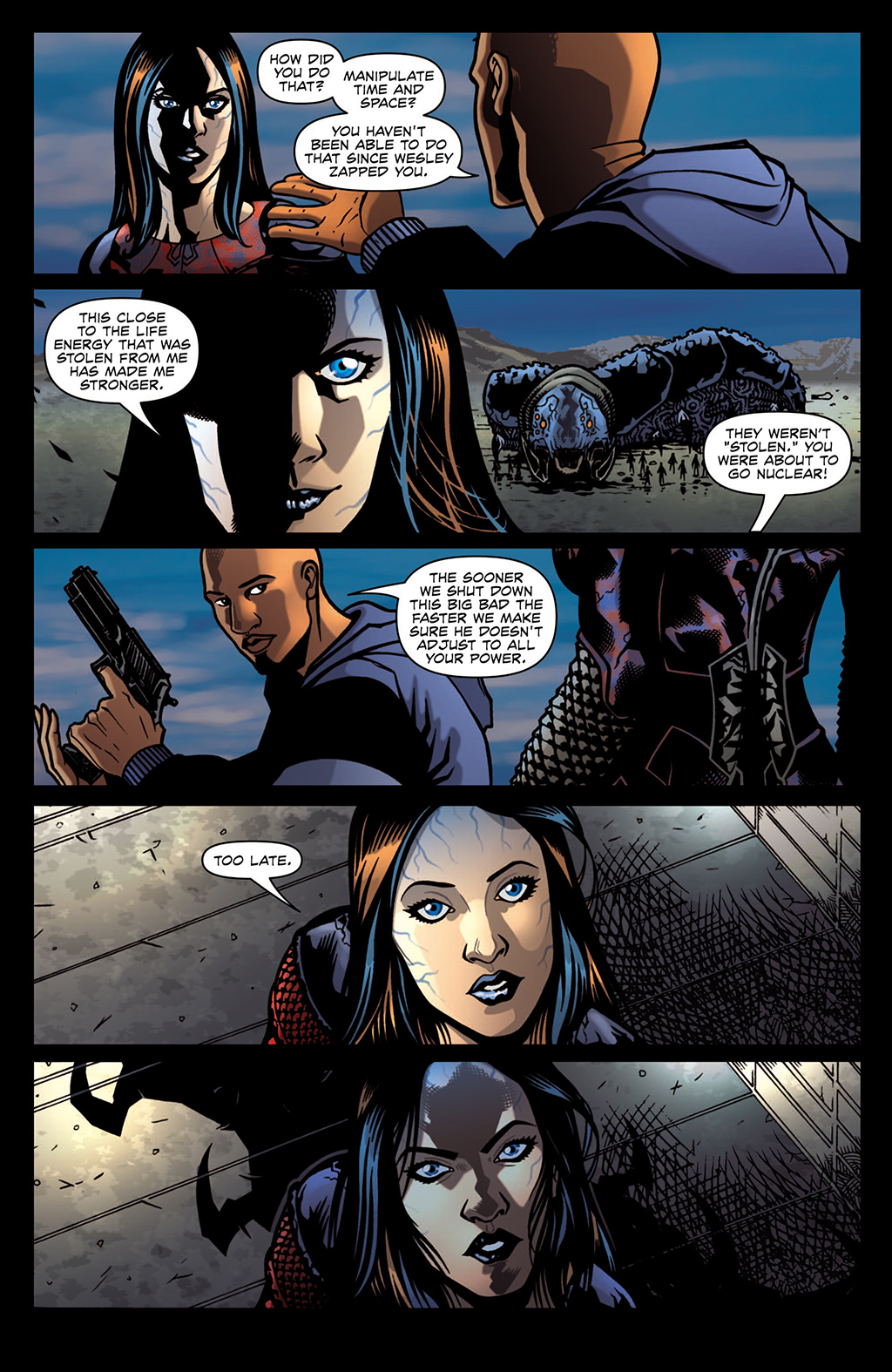 Read online Angel: Only Human comic -  Issue # TPB - 54