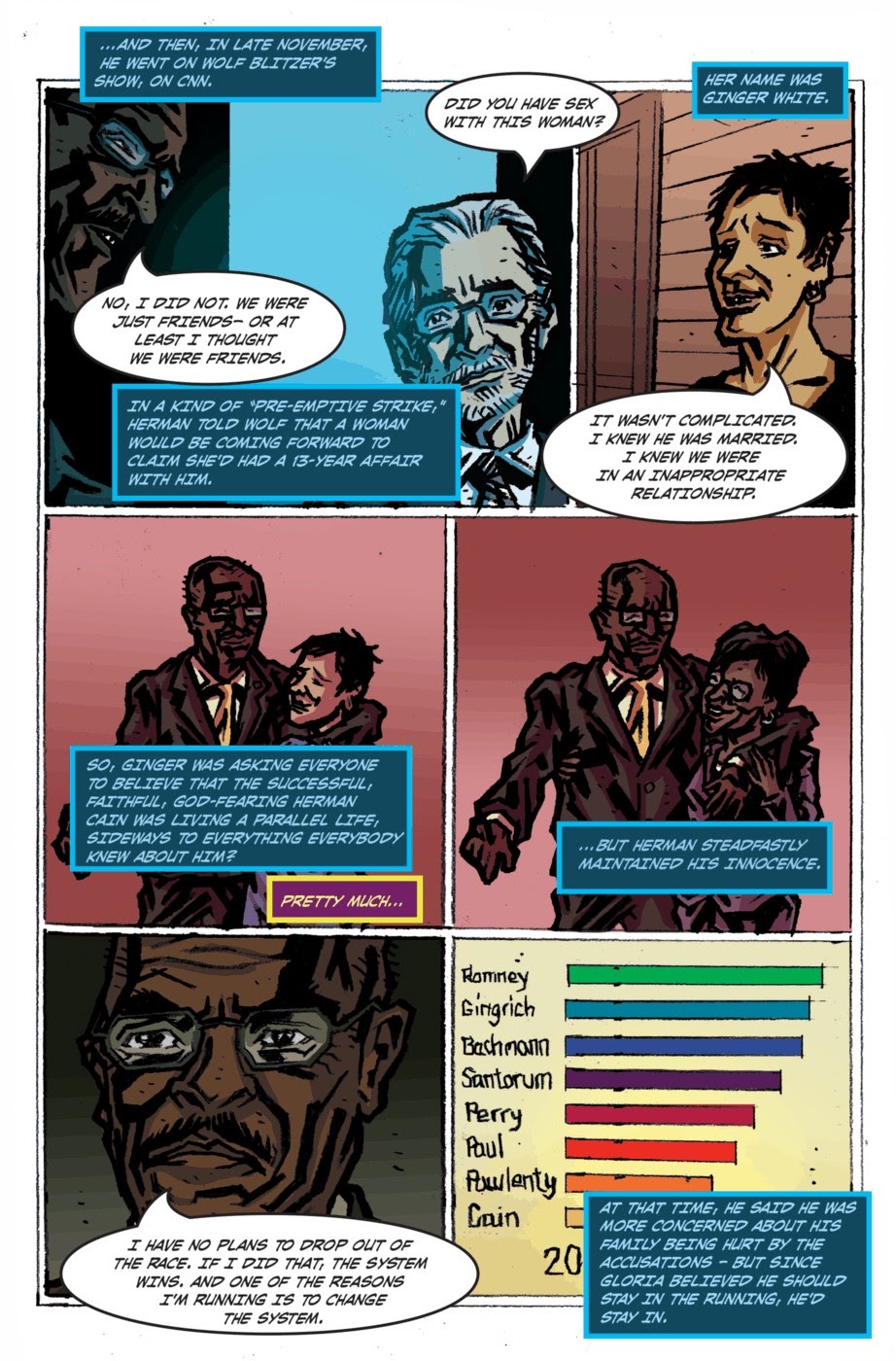 Read online Political Power: Herman Cain comic -  Issue # Full - 22
