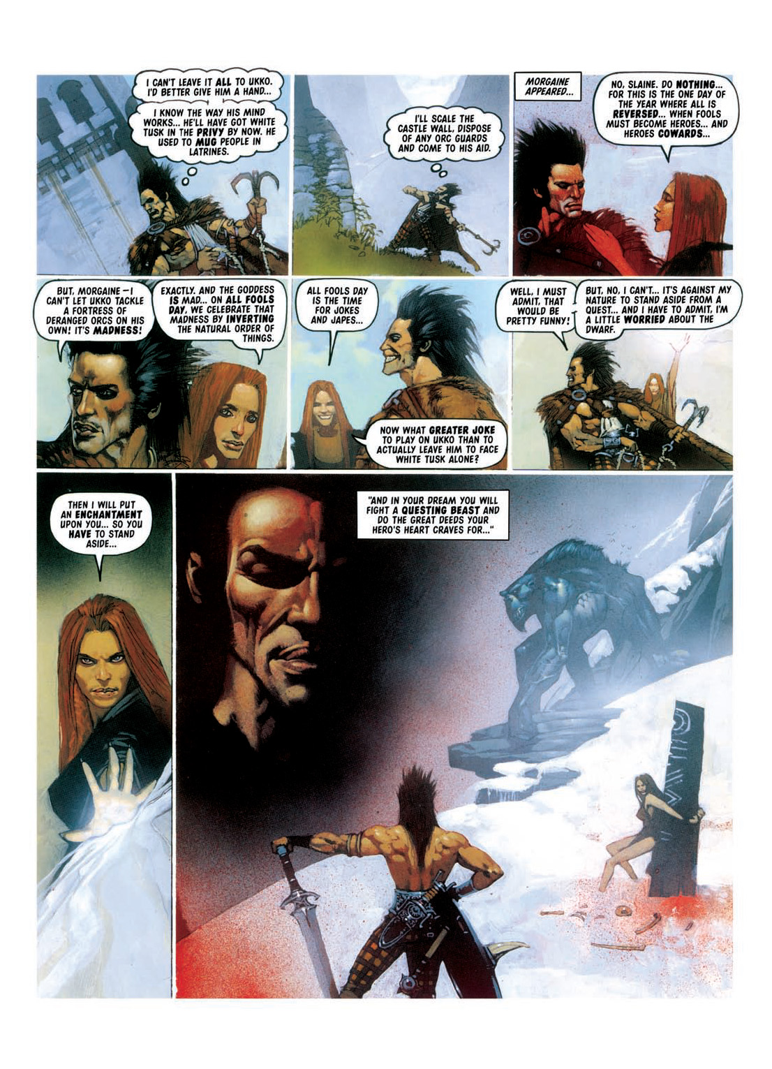 Read online Sláine comic -  Issue # TPB 7 - 101