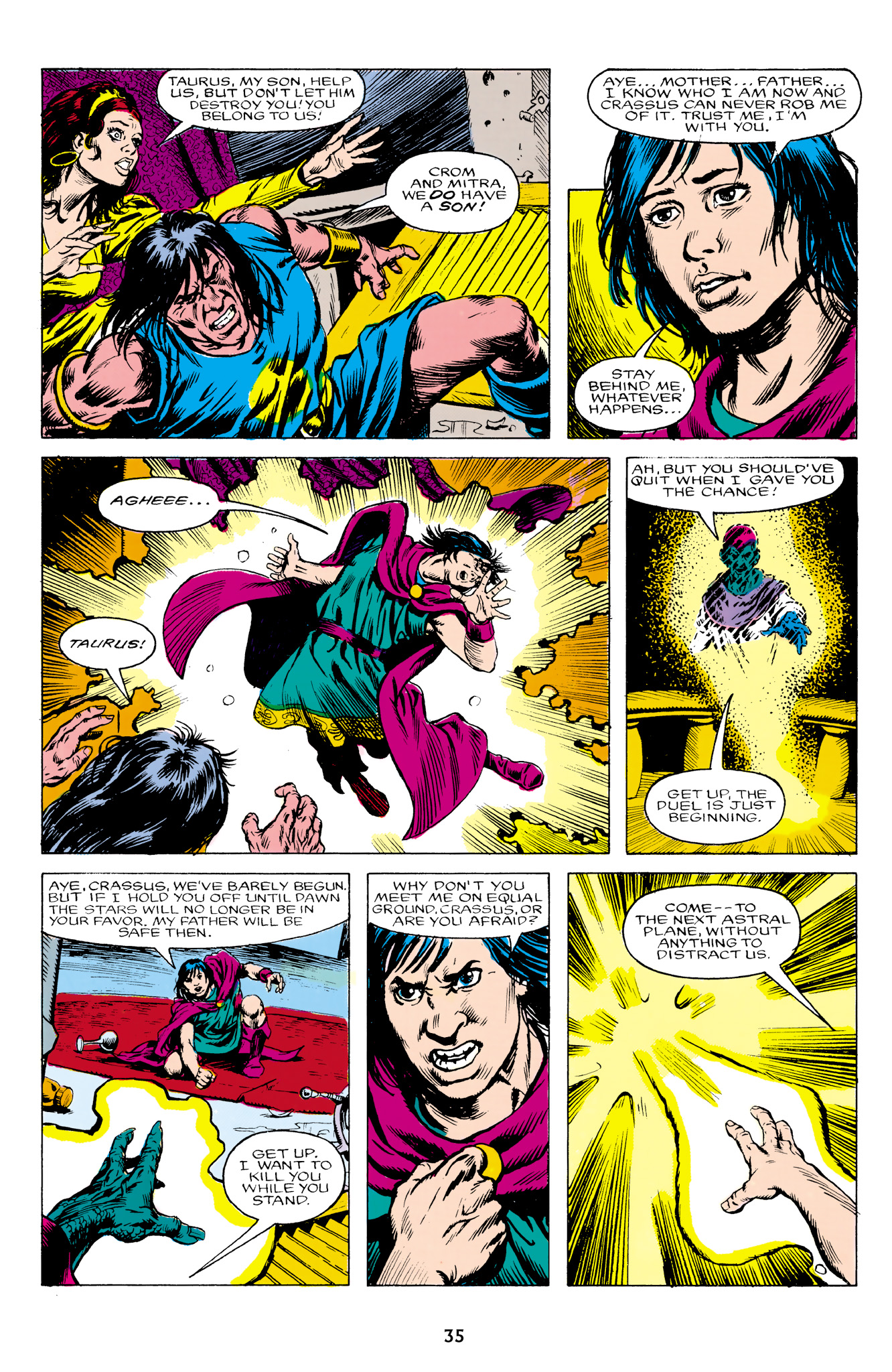 Read online The Chronicles of King Conan comic -  Issue # TPB 9 (Part 1) - 36
