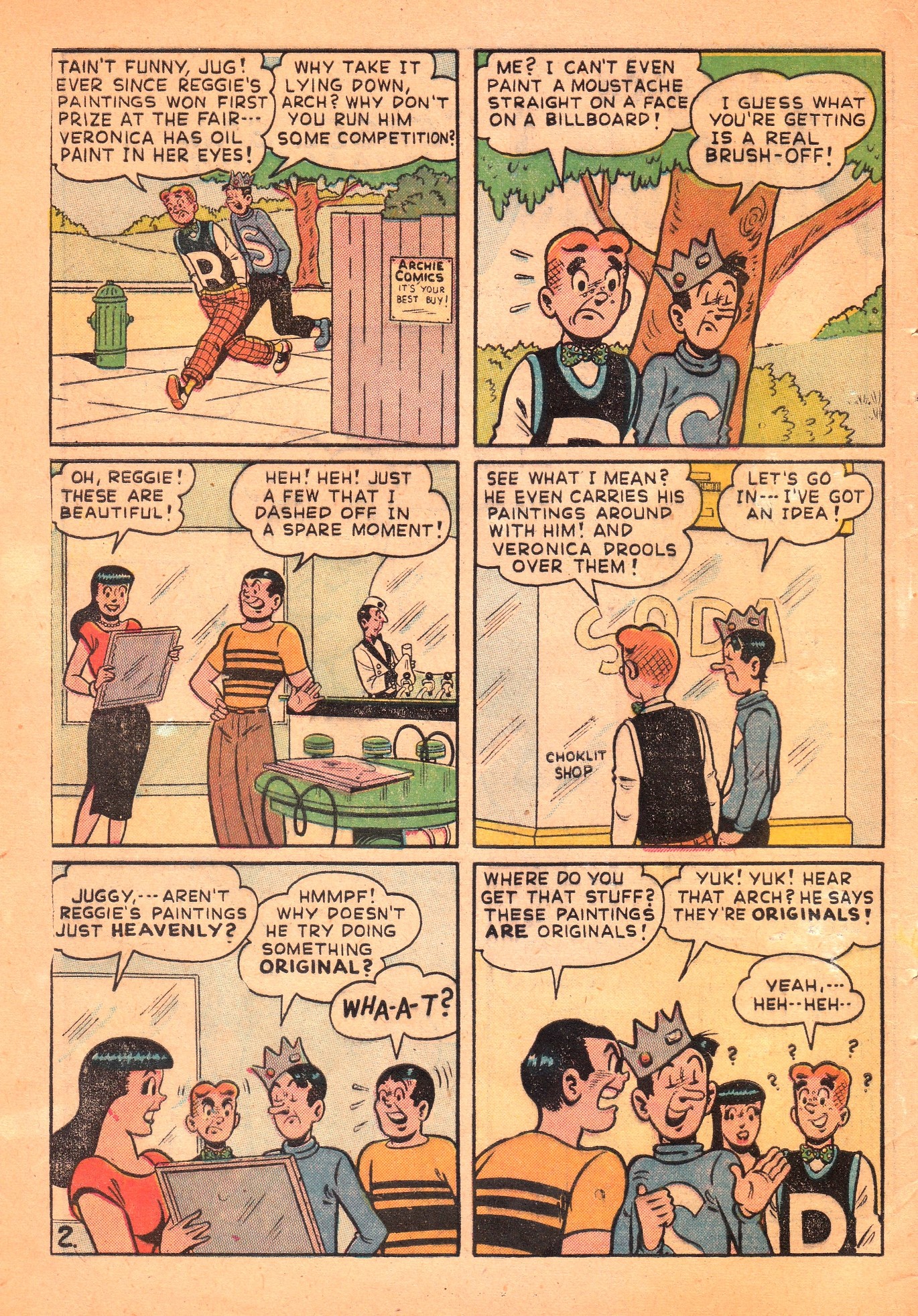 Read online Archie's Pal Jughead comic -  Issue #22 - 4
