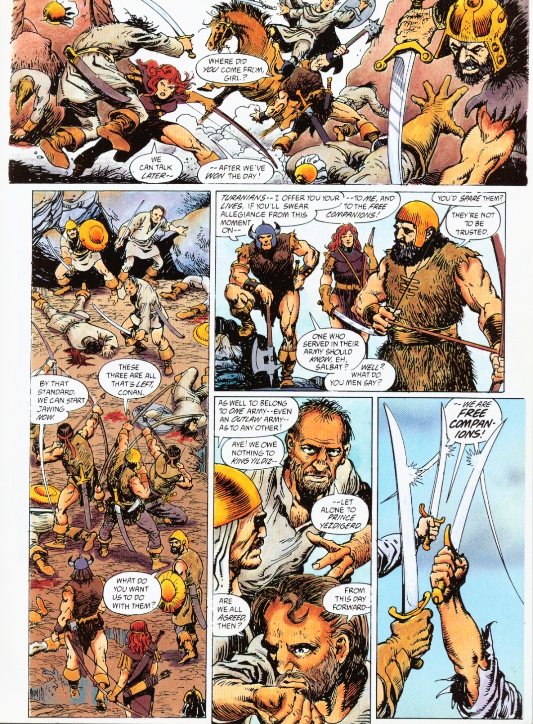 Read online Marvel Graphic Novel comic -  Issue #73 - Conan - The Ravagers Out of Time - 8