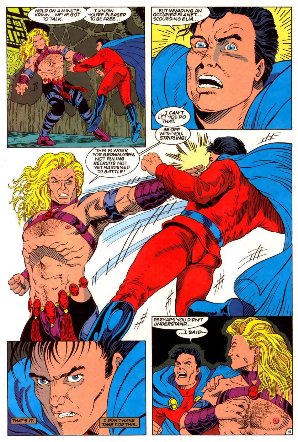 Read online Valor (1992) comic -  Issue #20 - 14