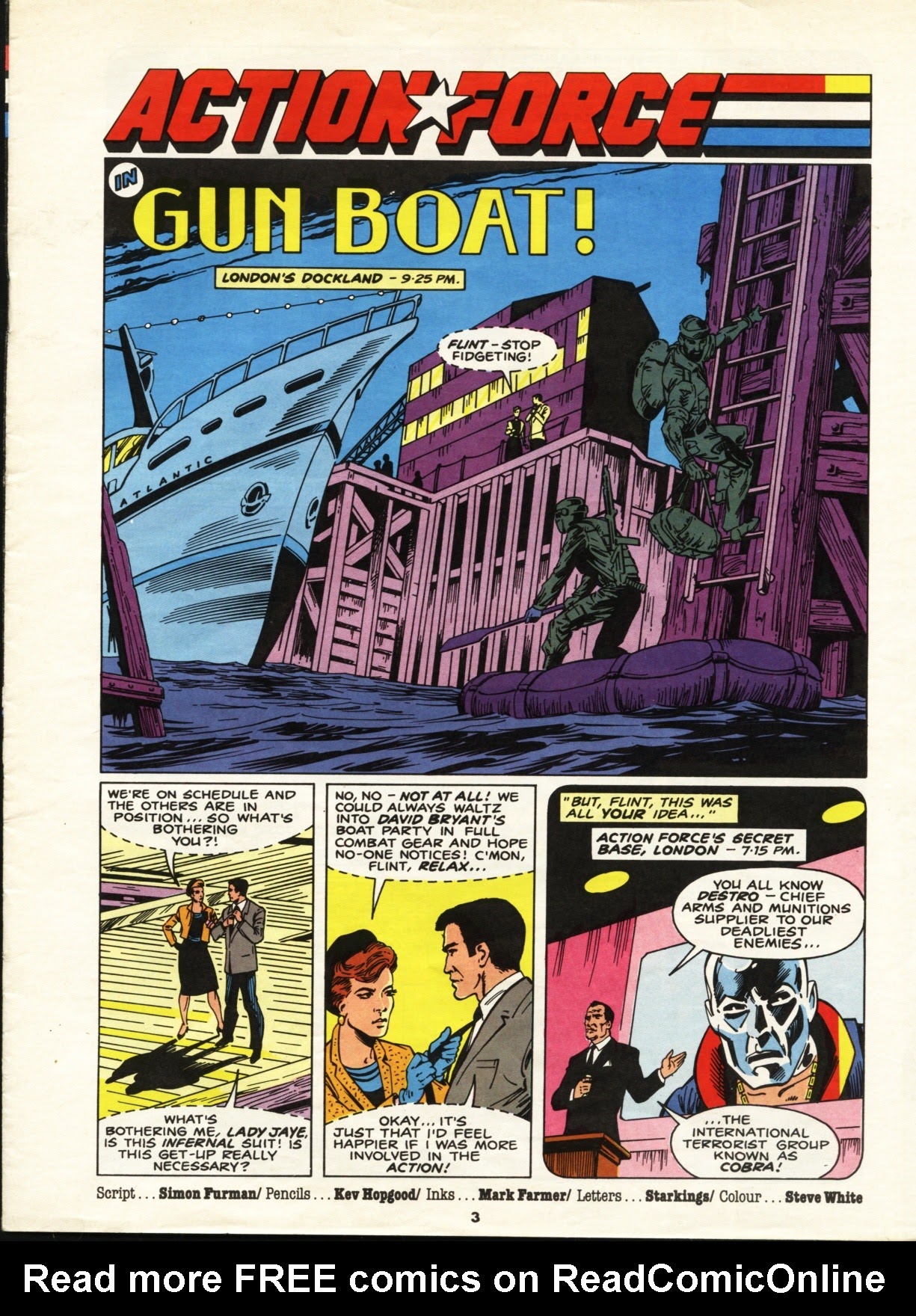 Read online Action Force comic -  Issue #1 - 2