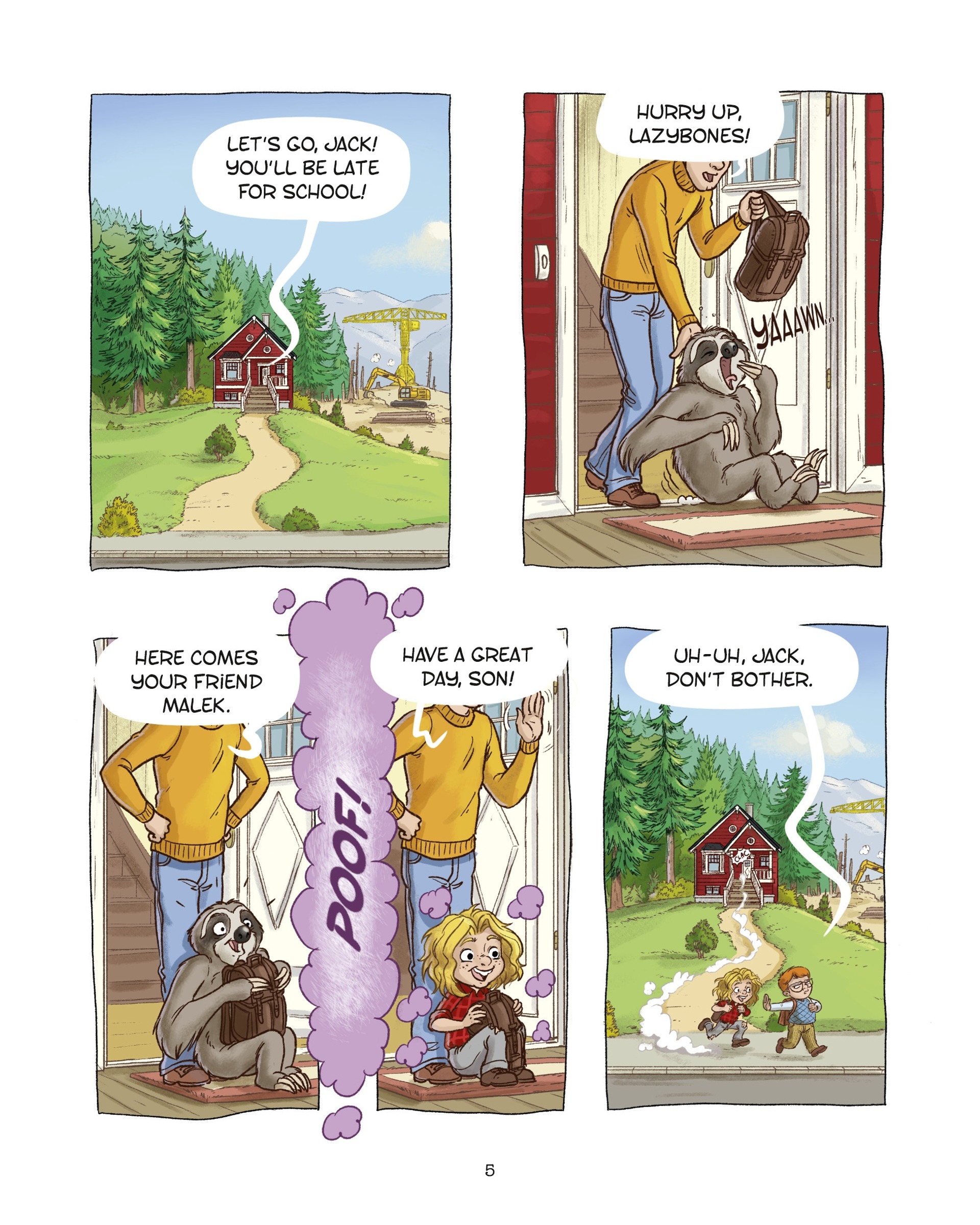 Read online Animal Jack comic -  Issue # TPB 1 - 3