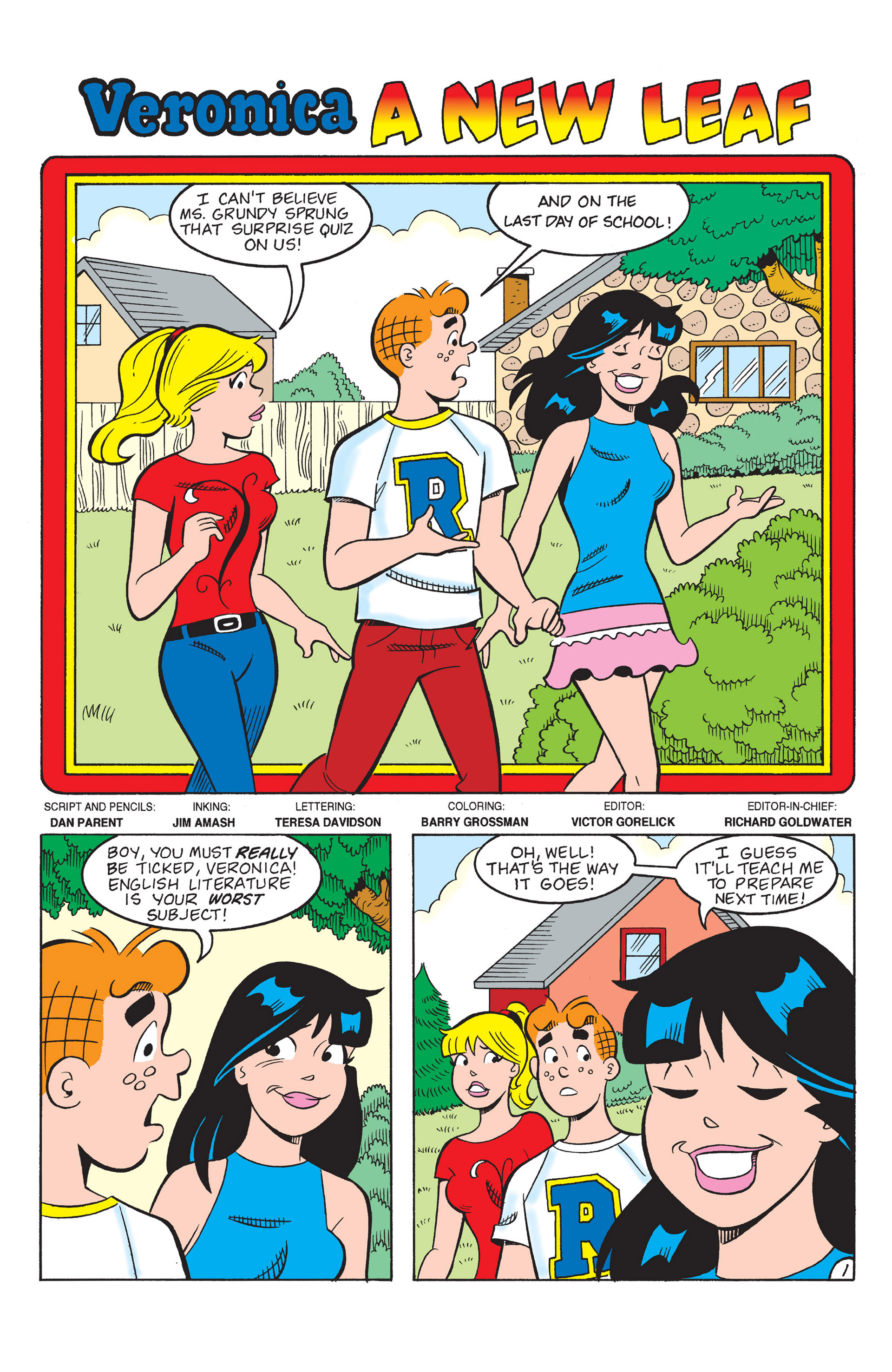 Read online Betty & Veronica New Year's Resolutions comic -  Issue # TPB - 36