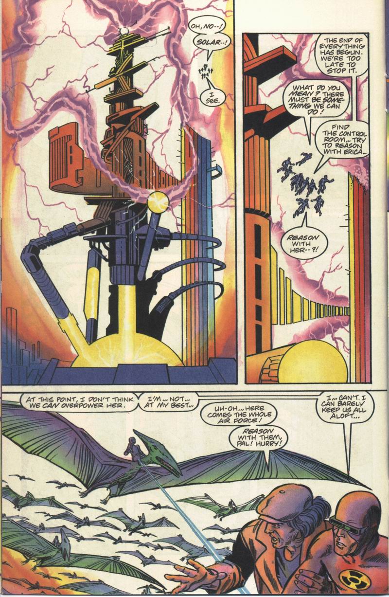 Read online Solar, Man of the Atom comic -  Issue #13 - 10