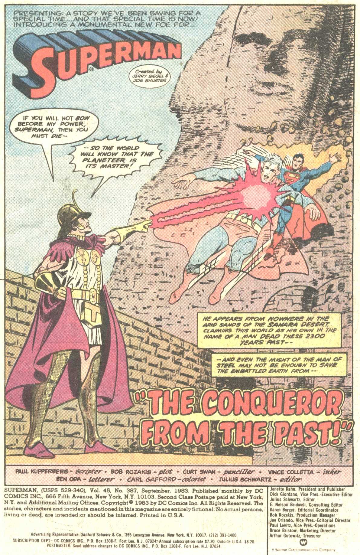 Read online Superman (1939) comic -  Issue #387 - 3
