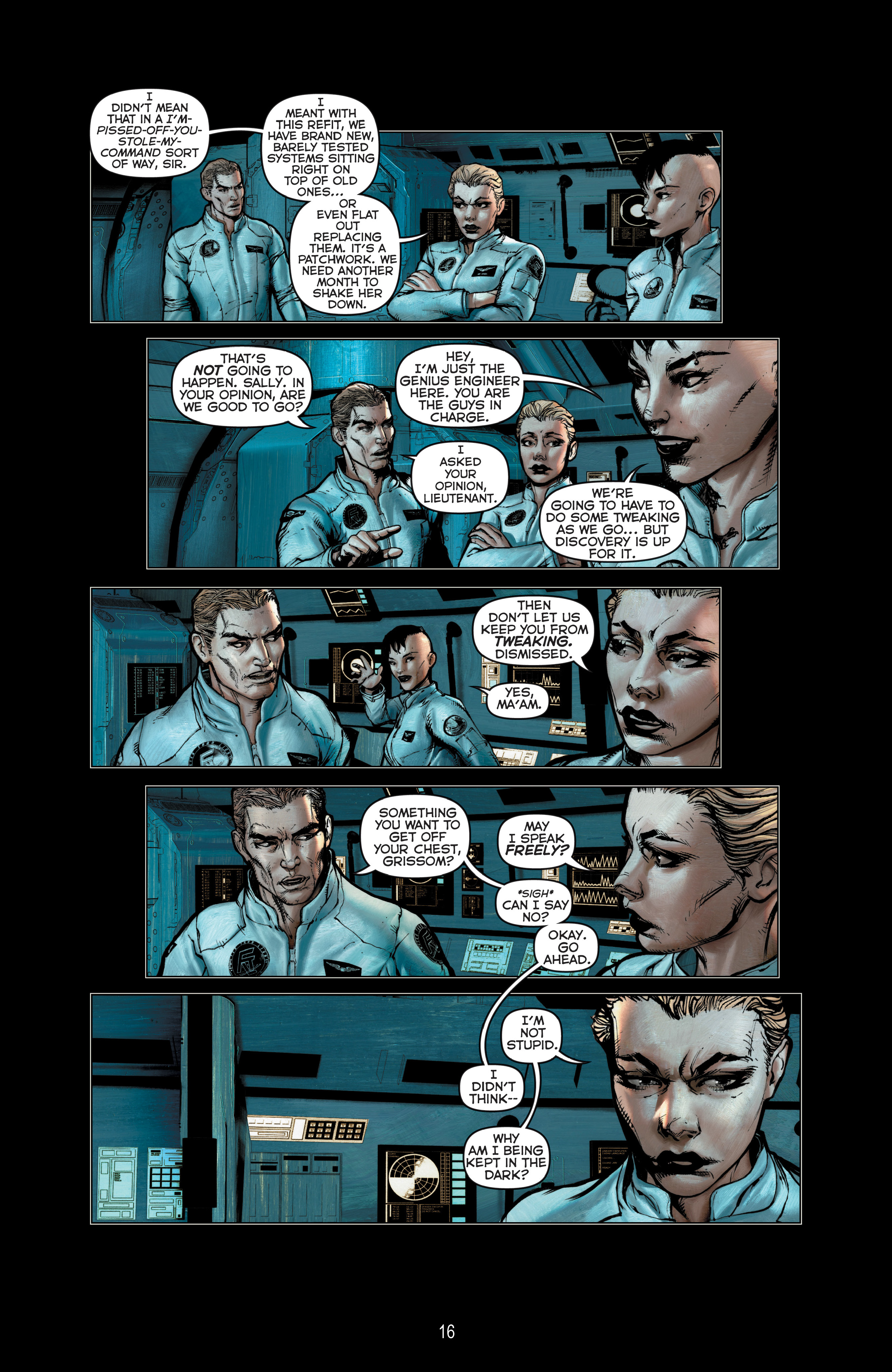 Read online Faster than Light comic -  Issue #1 - 18