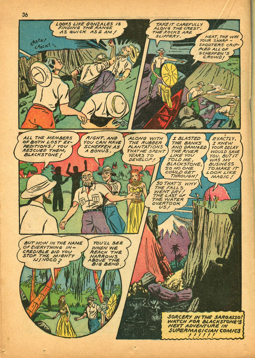 Read online Super-Magician Comics comic -  Issue #9 - 35