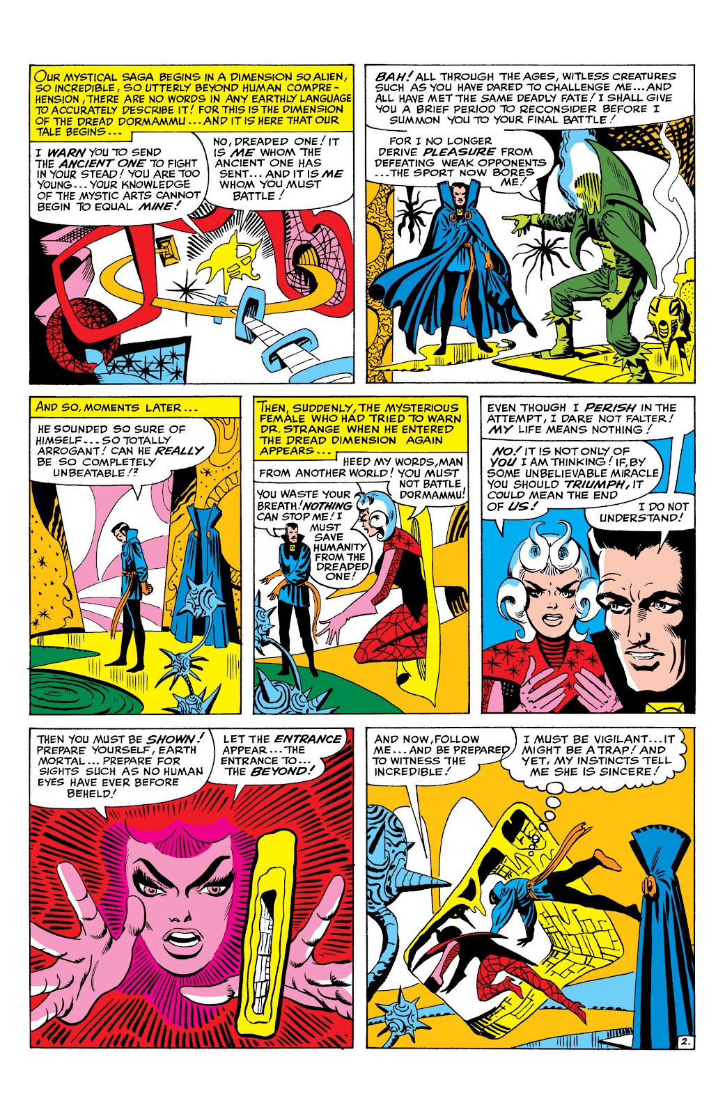 Marvel Masterworks: Doctor Strange issue TPB 1 - Page 143