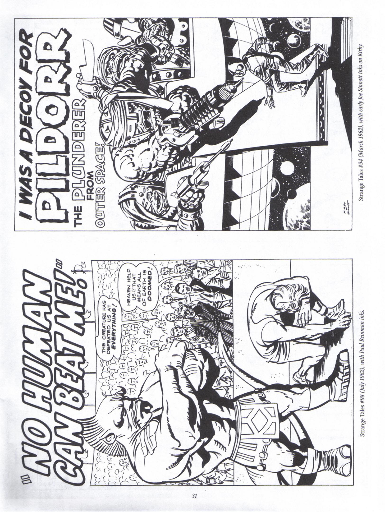 Read online The Jack Kirby Collector comic -  Issue #22 - 31