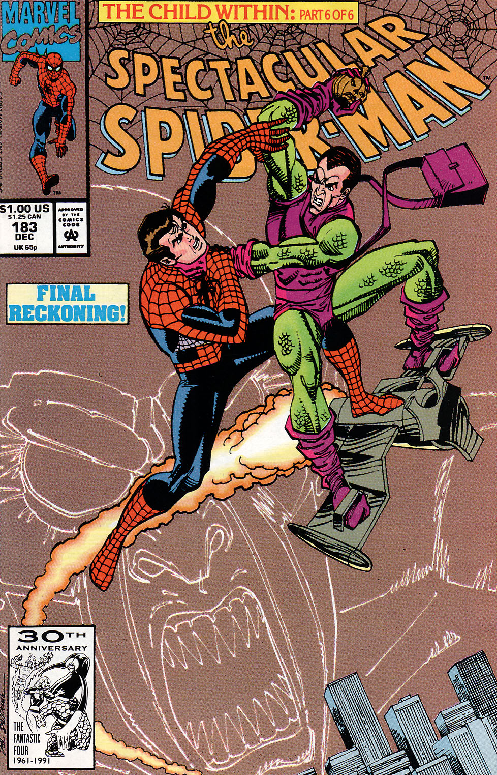 Read online The Spectacular Spider-Man (1976) comic -  Issue #183 - 1