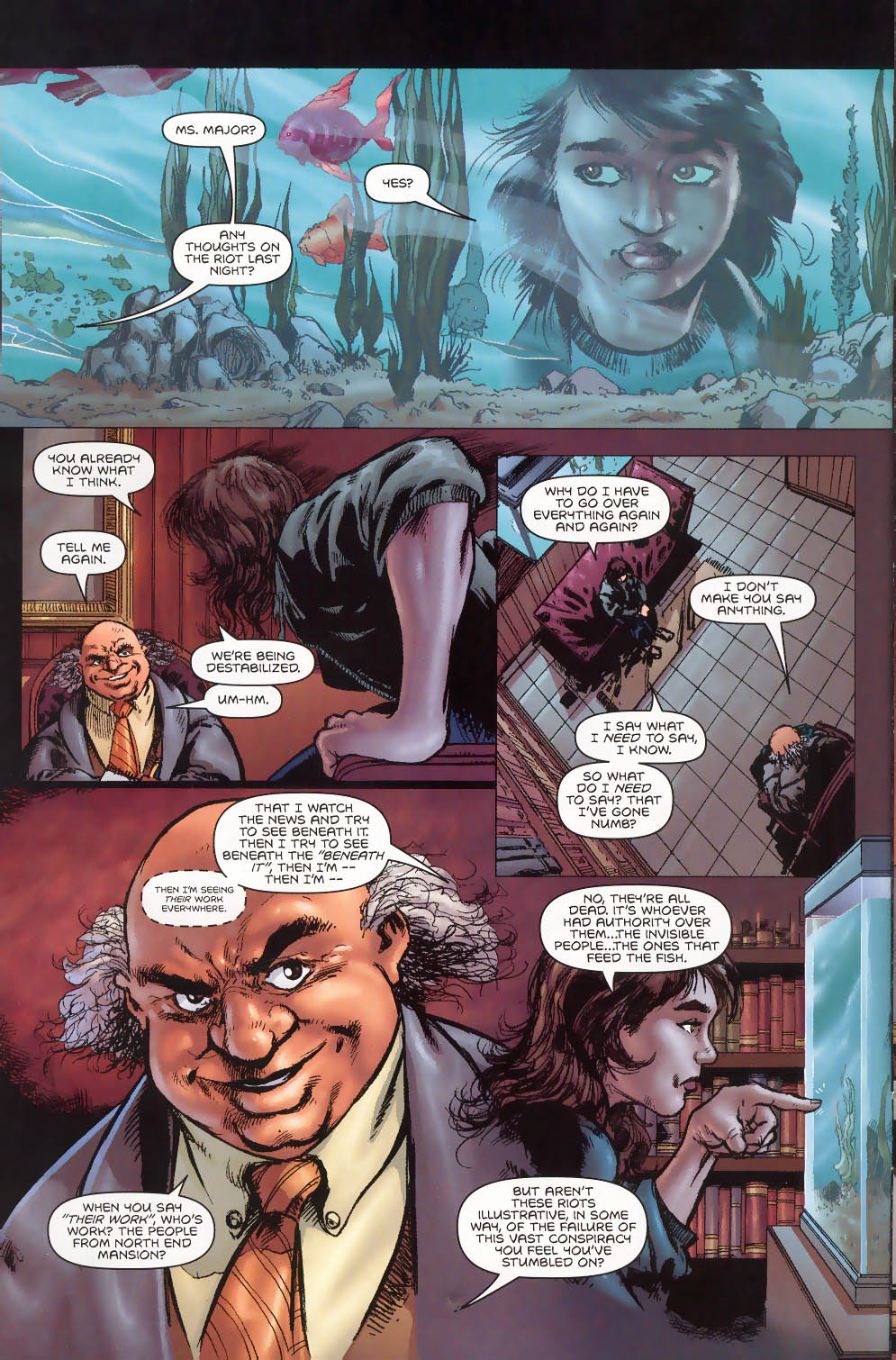 Read online Violent Messiahs: Lamenting Pain comic -  Issue #1 - 10