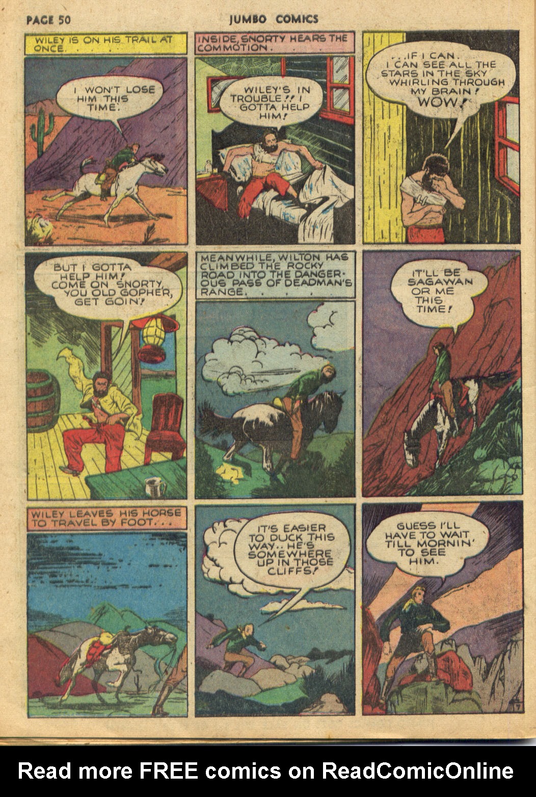 Read online Jumbo Comics comic -  Issue #24 - 52