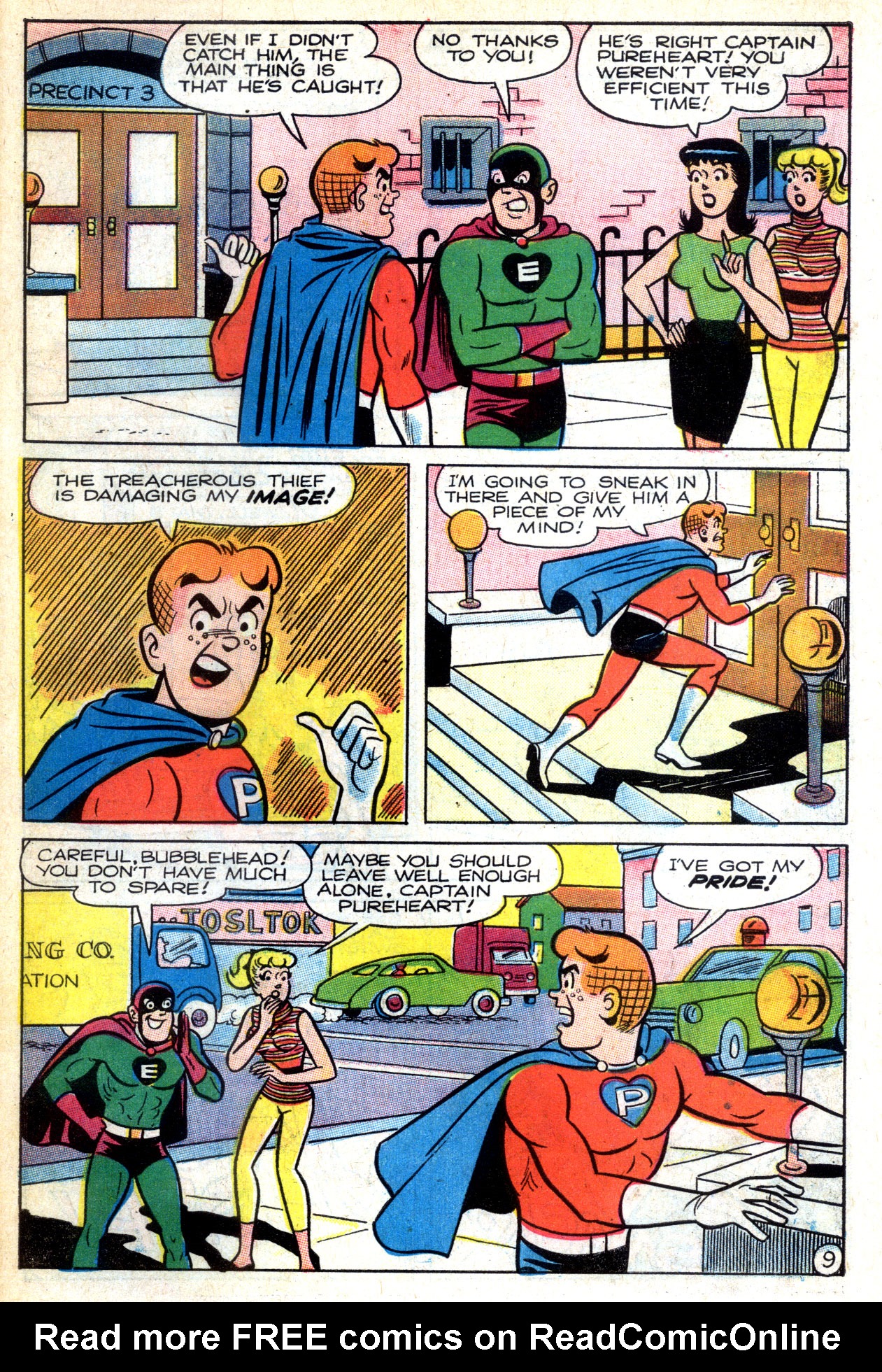Read online Archie as Captain Pureheart comic -  Issue #5 - 32