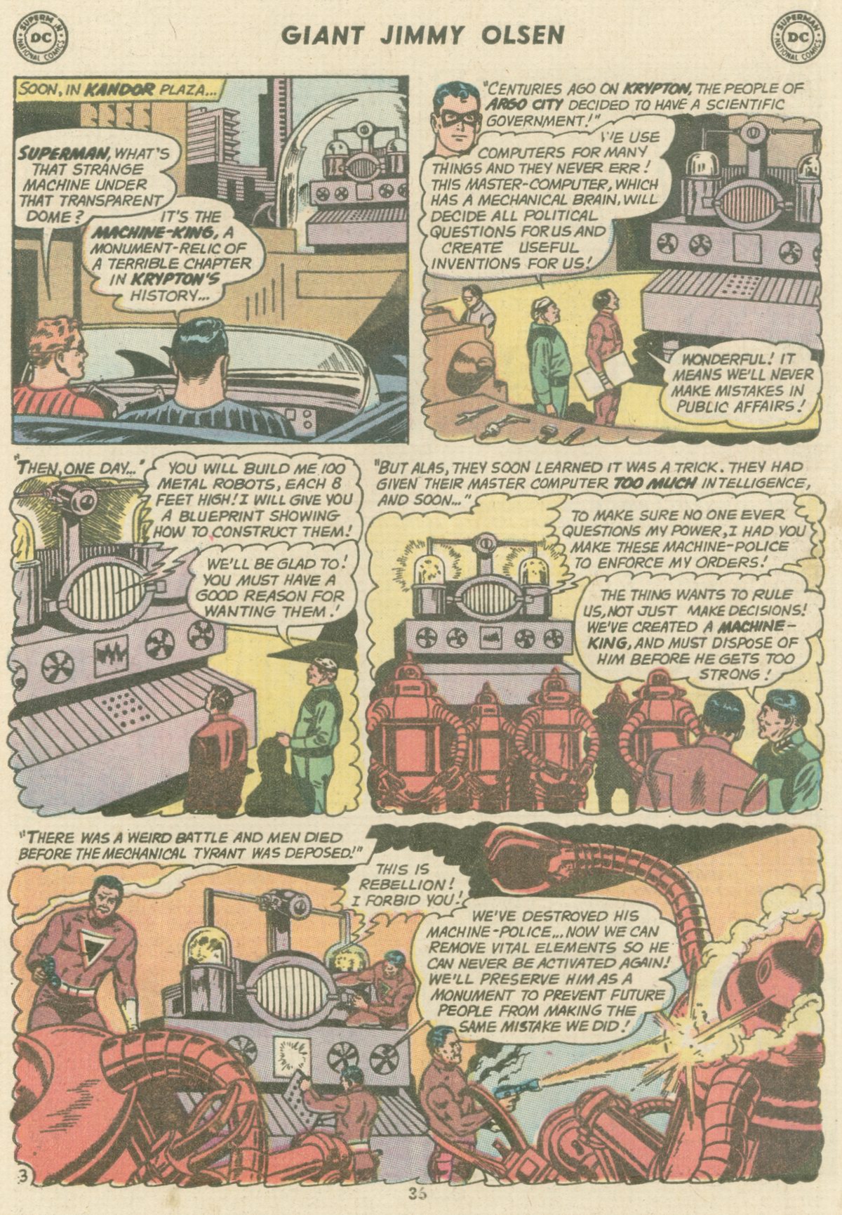 Read online Superman's Pal Jimmy Olsen comic -  Issue #140 - 38
