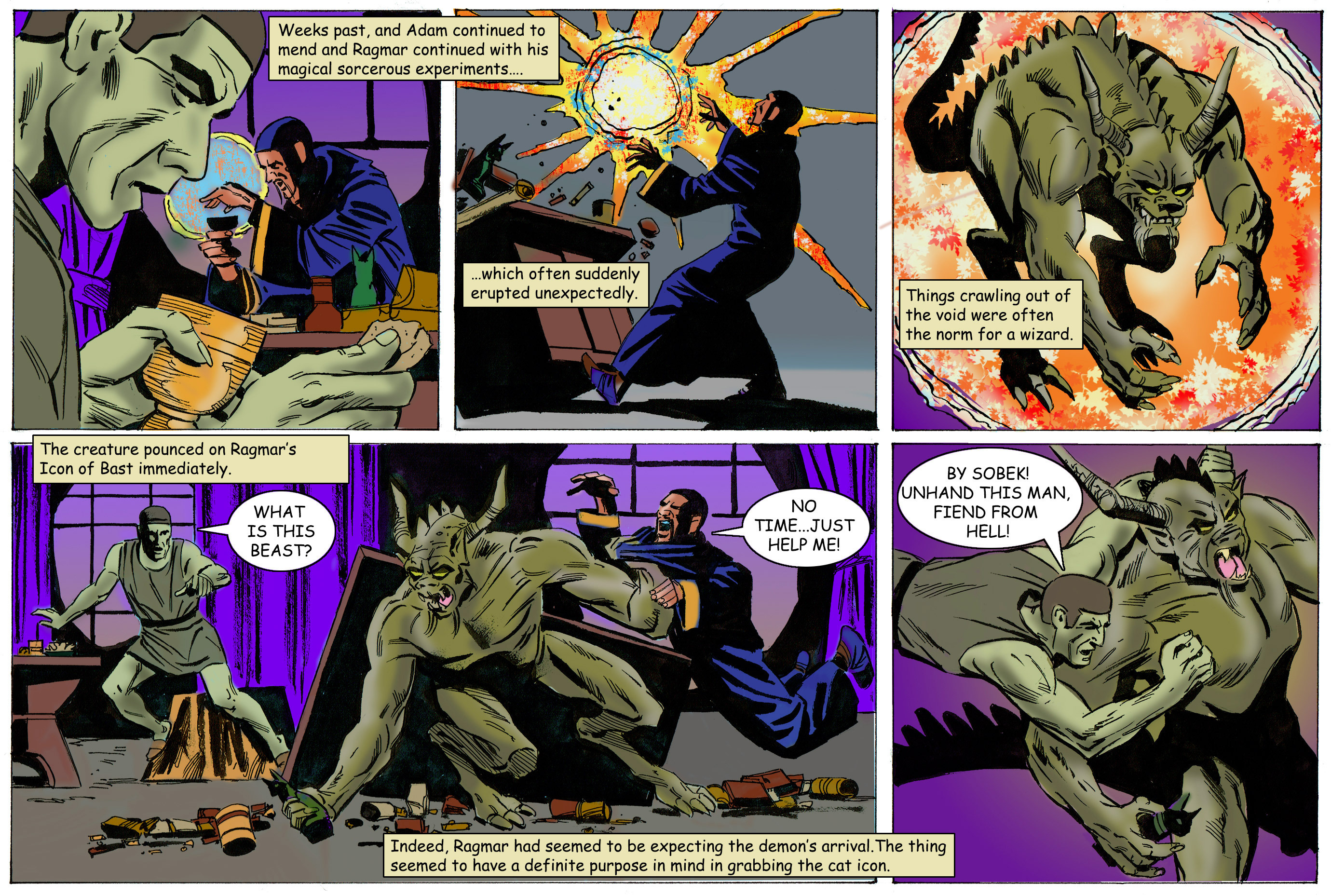 Read online The Mad Mummy comic -  Issue #4 - 7