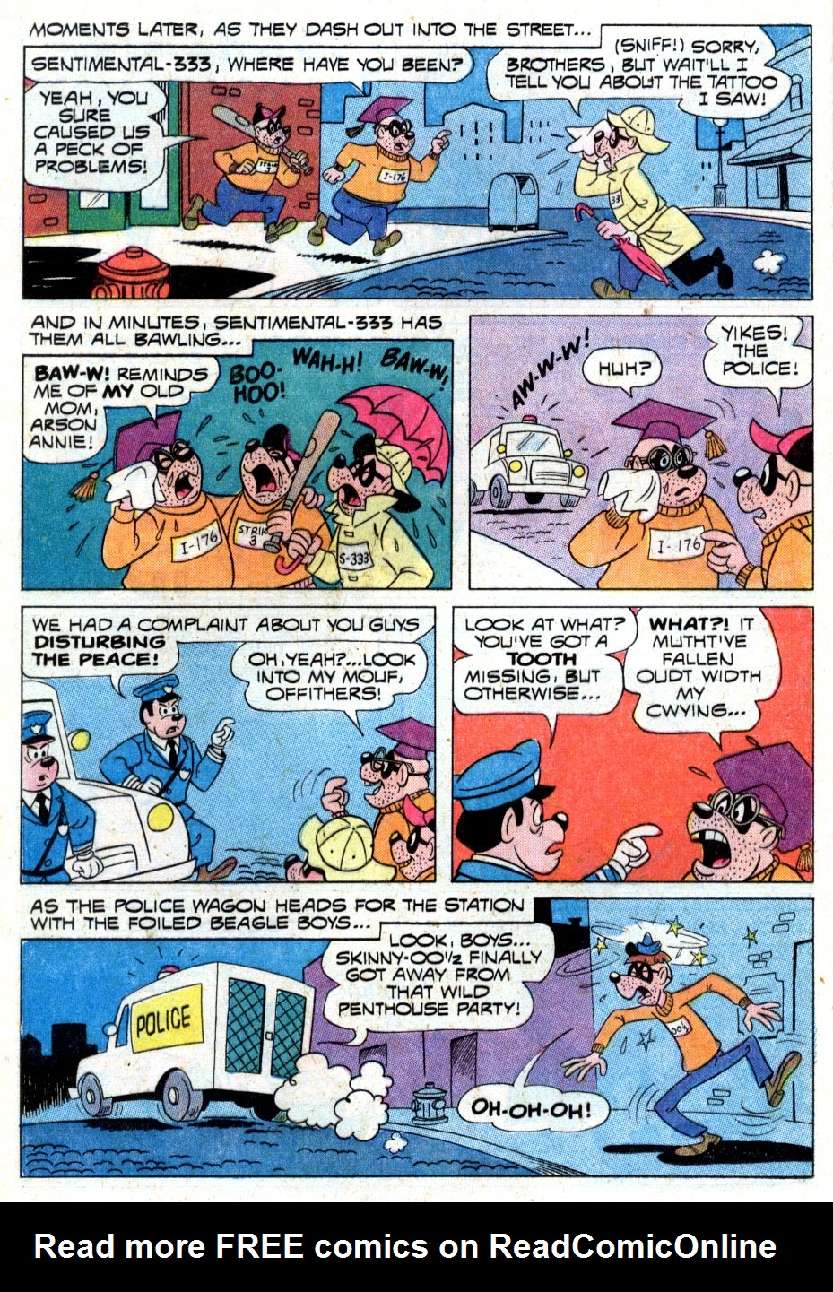 Read online Walt Disney THE BEAGLE BOYS comic -  Issue #15 - 16