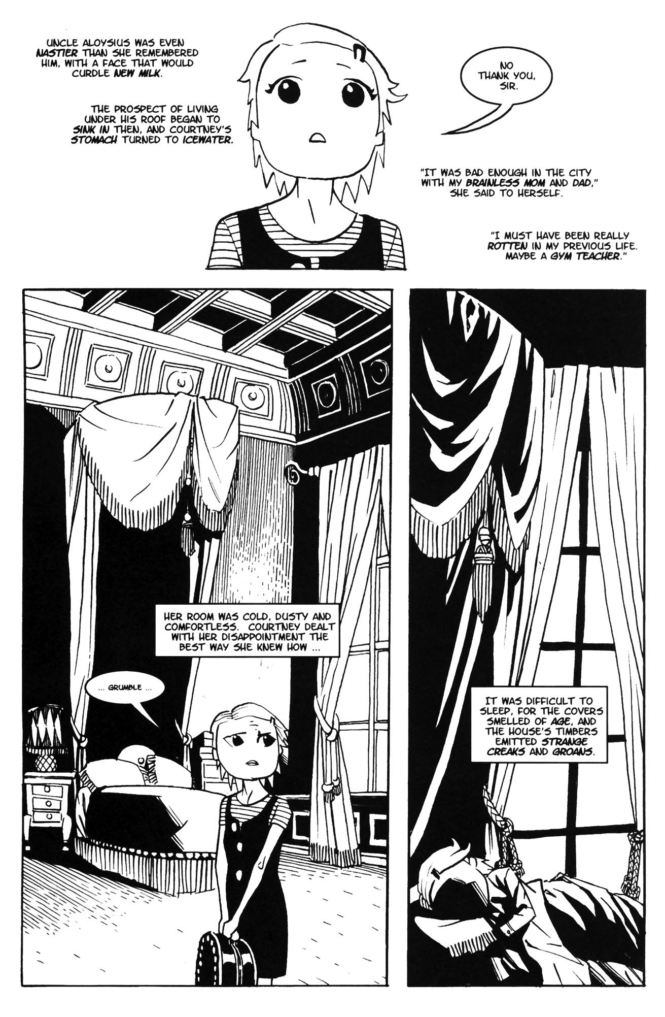 Read online Courtney Crumrin And The Night Things comic -  Issue #1 - 6
