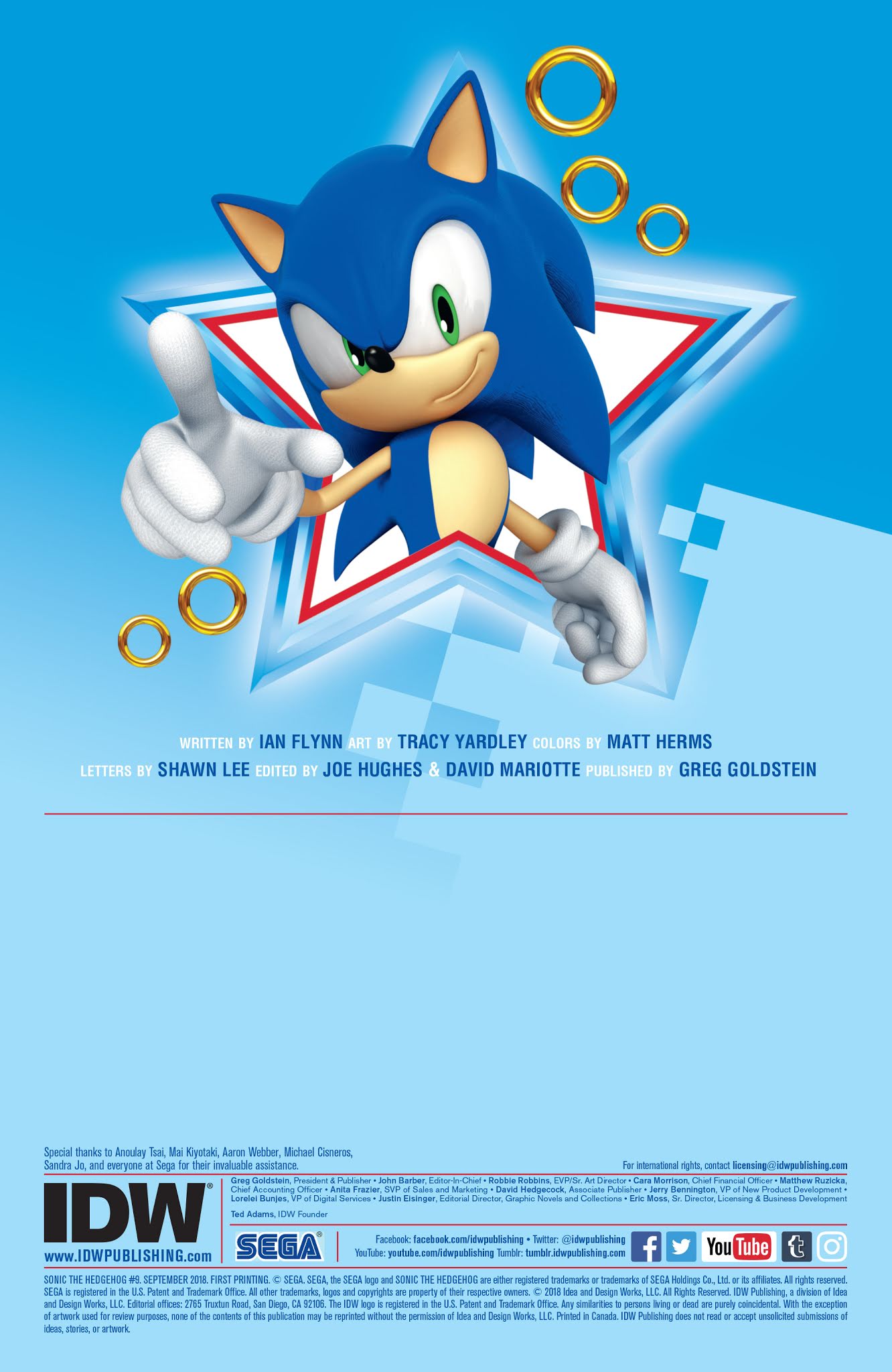 Read online Sonic the Hedgehog (2018) comic -  Issue #9 - 2