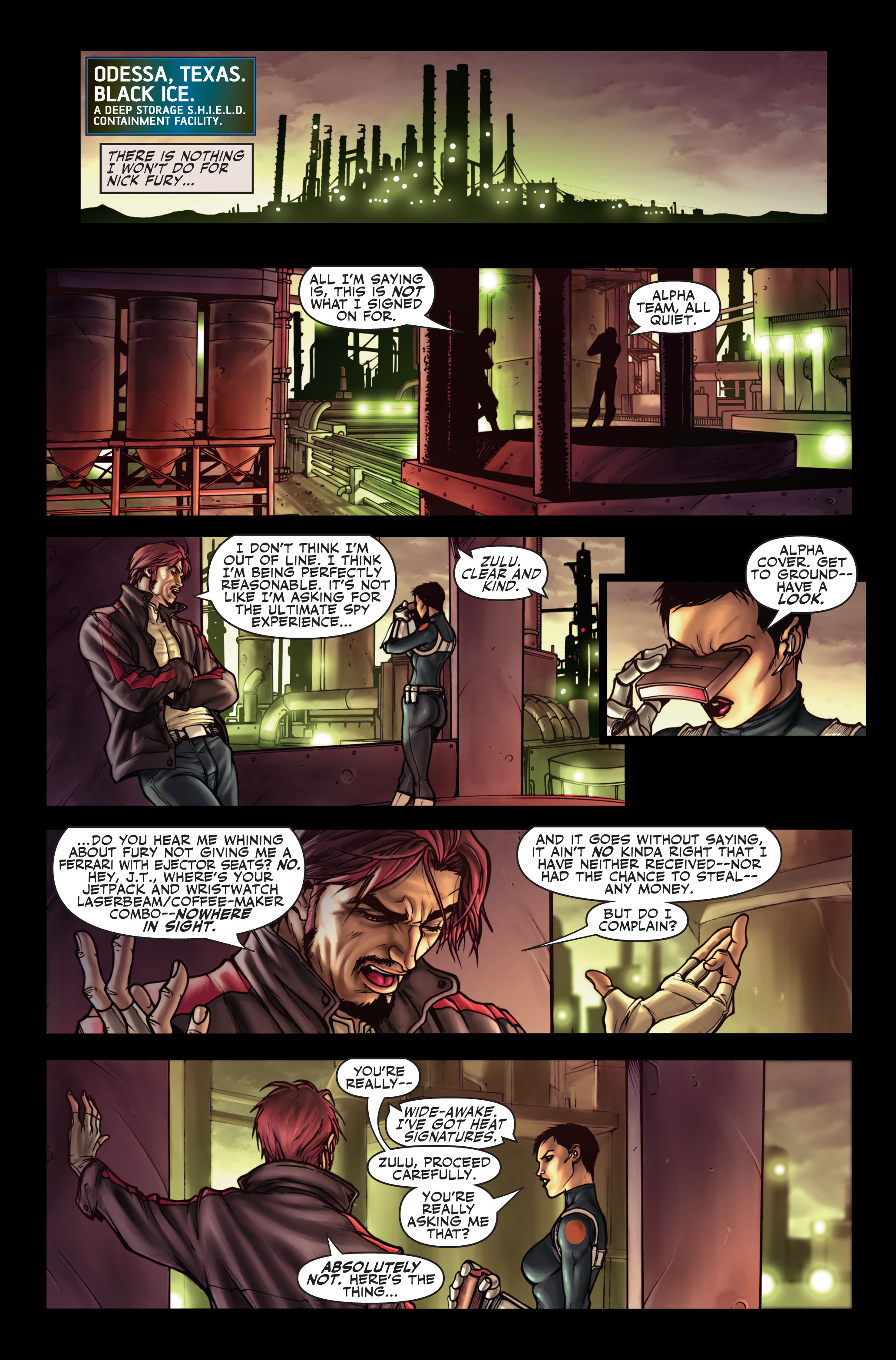 Read online Secret Warriors comic -  Issue #1 - 4